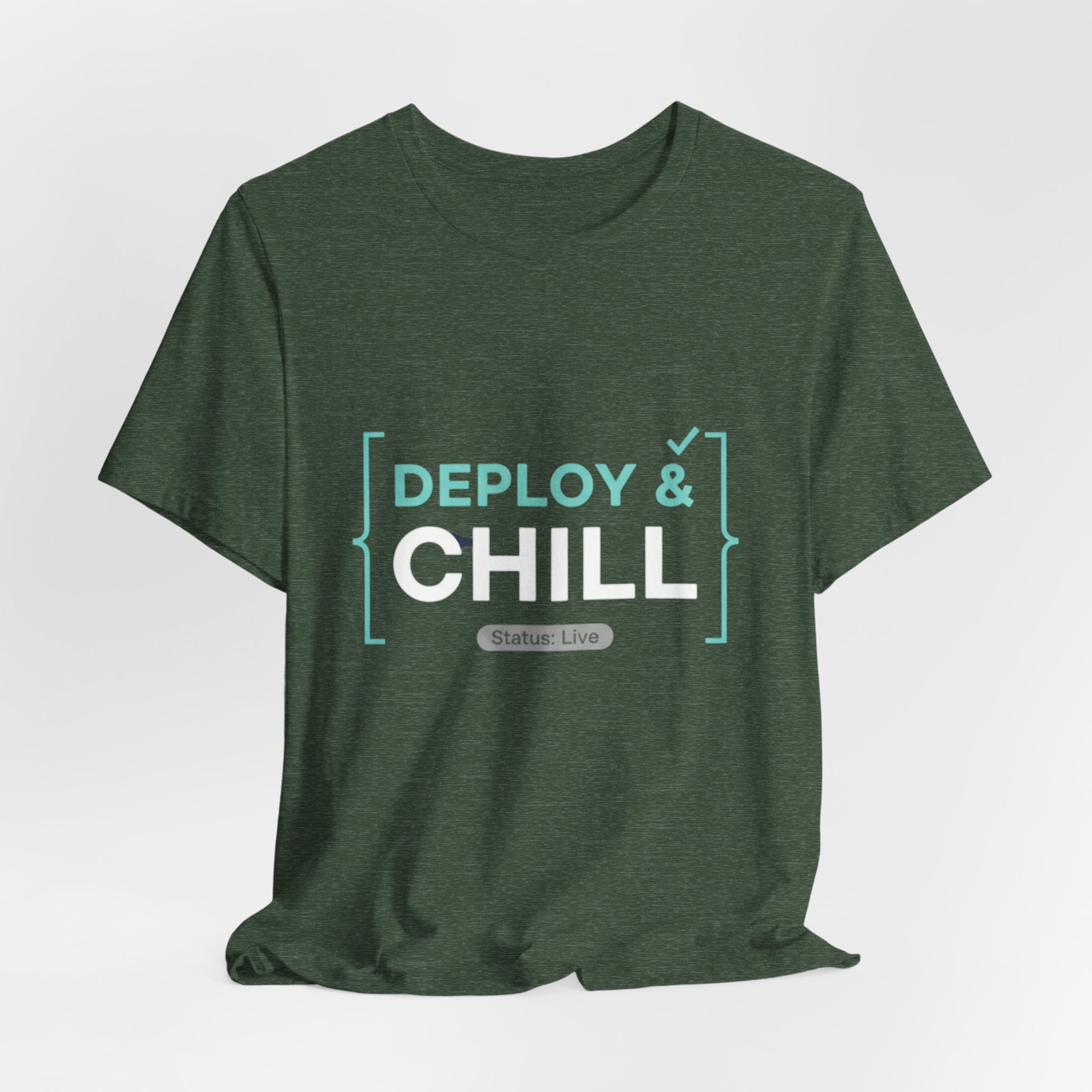 Deploy & Chill Tee — Military Deployment Relaxed Fit T-Shirt