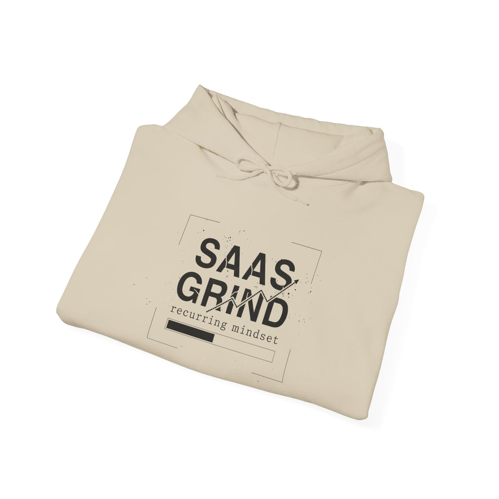SAAS GRIND Hoodie — Hustle-Focused Sweatshirt for SaaS Founders & Builders