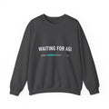 WAITING FOR AGI Sweatshirt — Futuristic Tech Crewneck for AI Enthusiasts