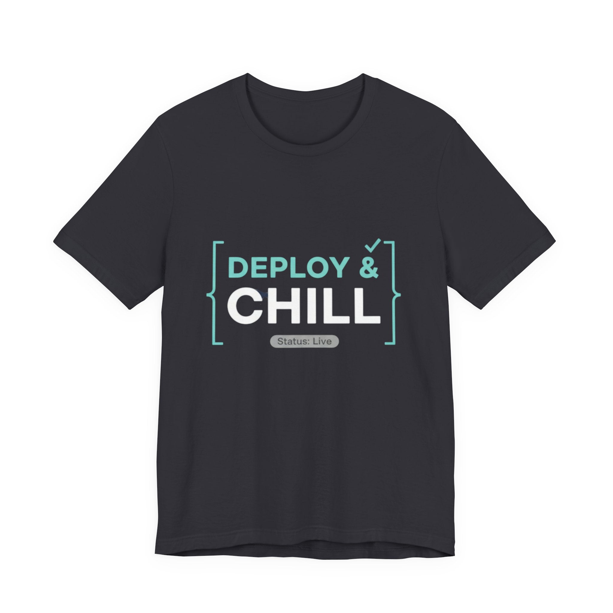 Deploy & Chill Tee — Military Deployment Relaxed Fit T-Shirt