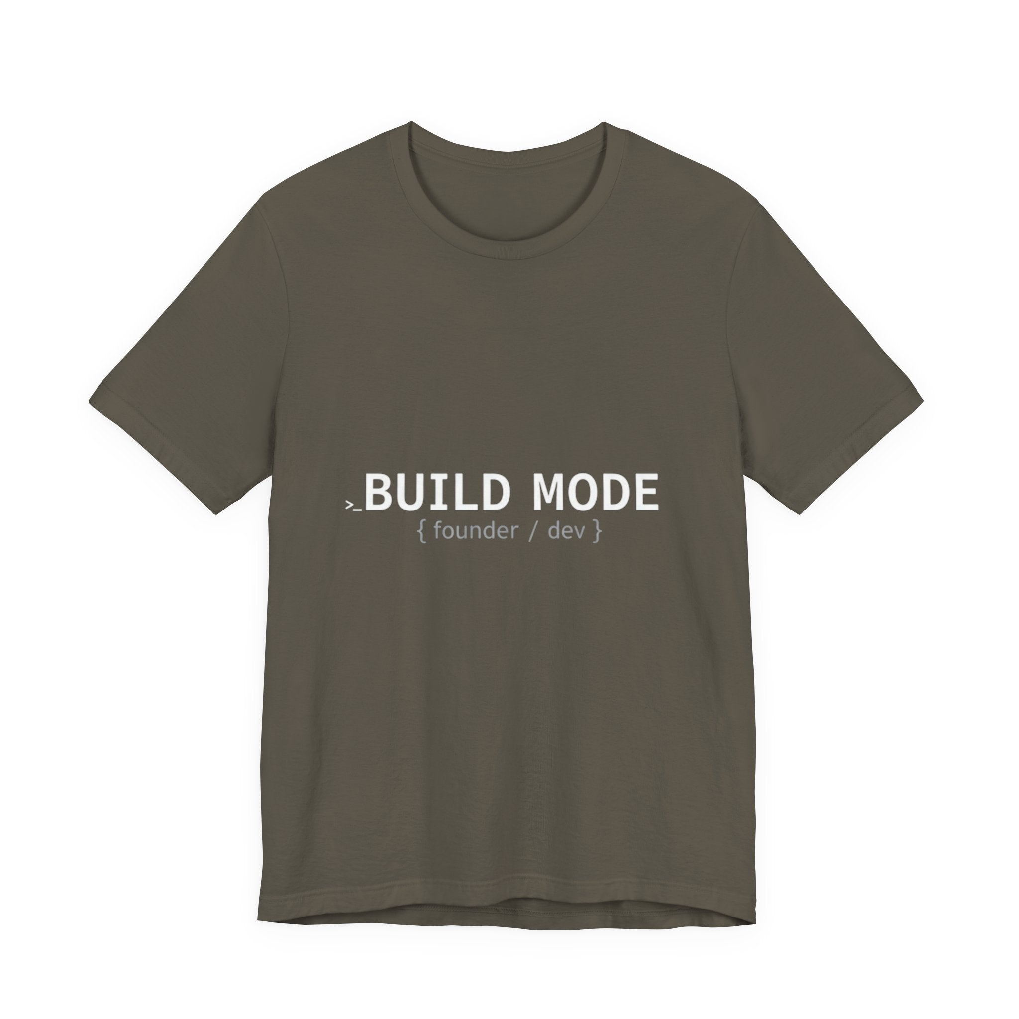 BUILD MODE Tee — Motivational 'BUILD MODE' Graphic T-Shirt