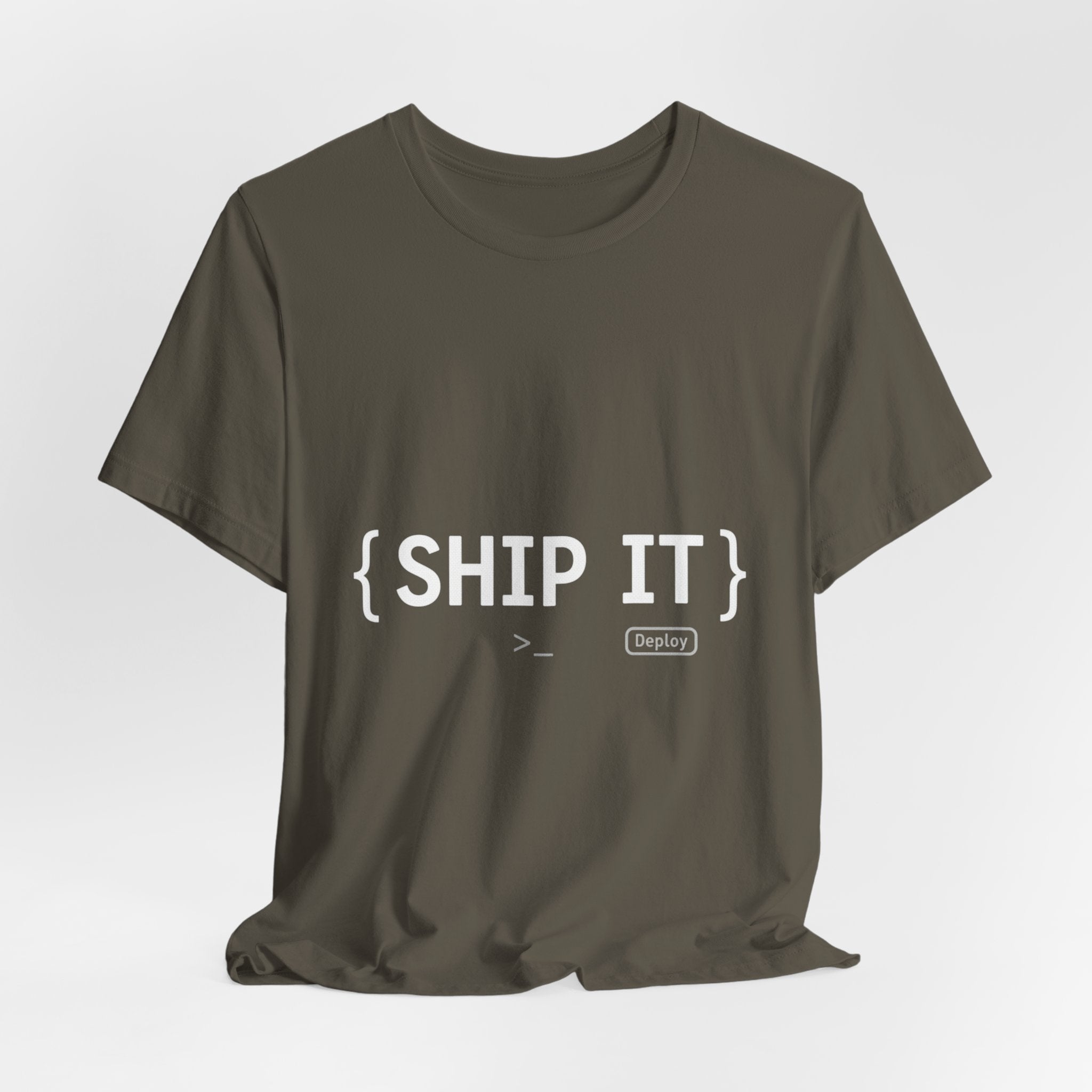 SHIP IT T-Shirt — Bold Graphic 'SHIP IT' Tee for Shippers & Packagers