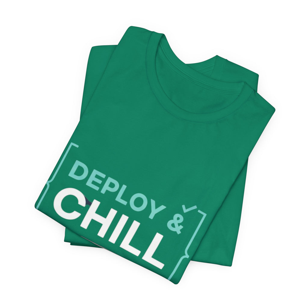 Deploy & Chill Tee — Military Deployment Relaxed Fit T-Shirt