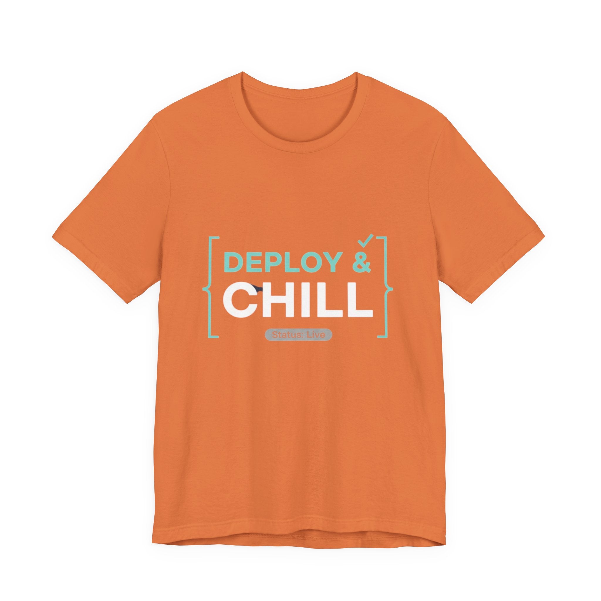 Deploy & Chill Tee — Military Deployment Relaxed Fit T-Shirt
