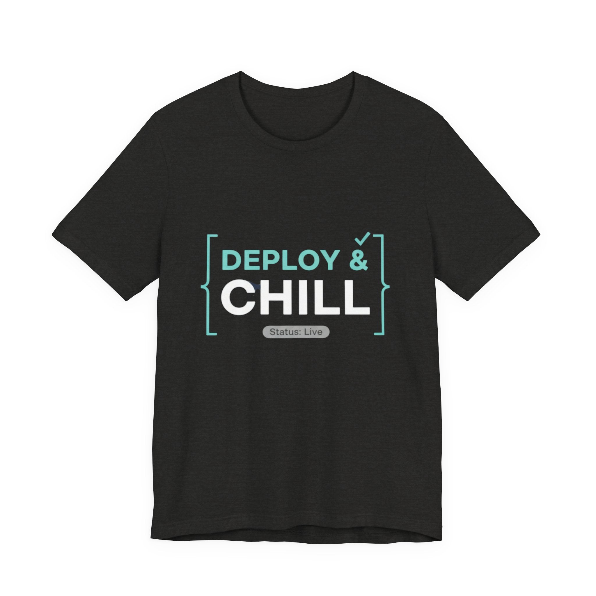 Deploy & Chill Tee — Military Deployment Relaxed Fit T-Shirt