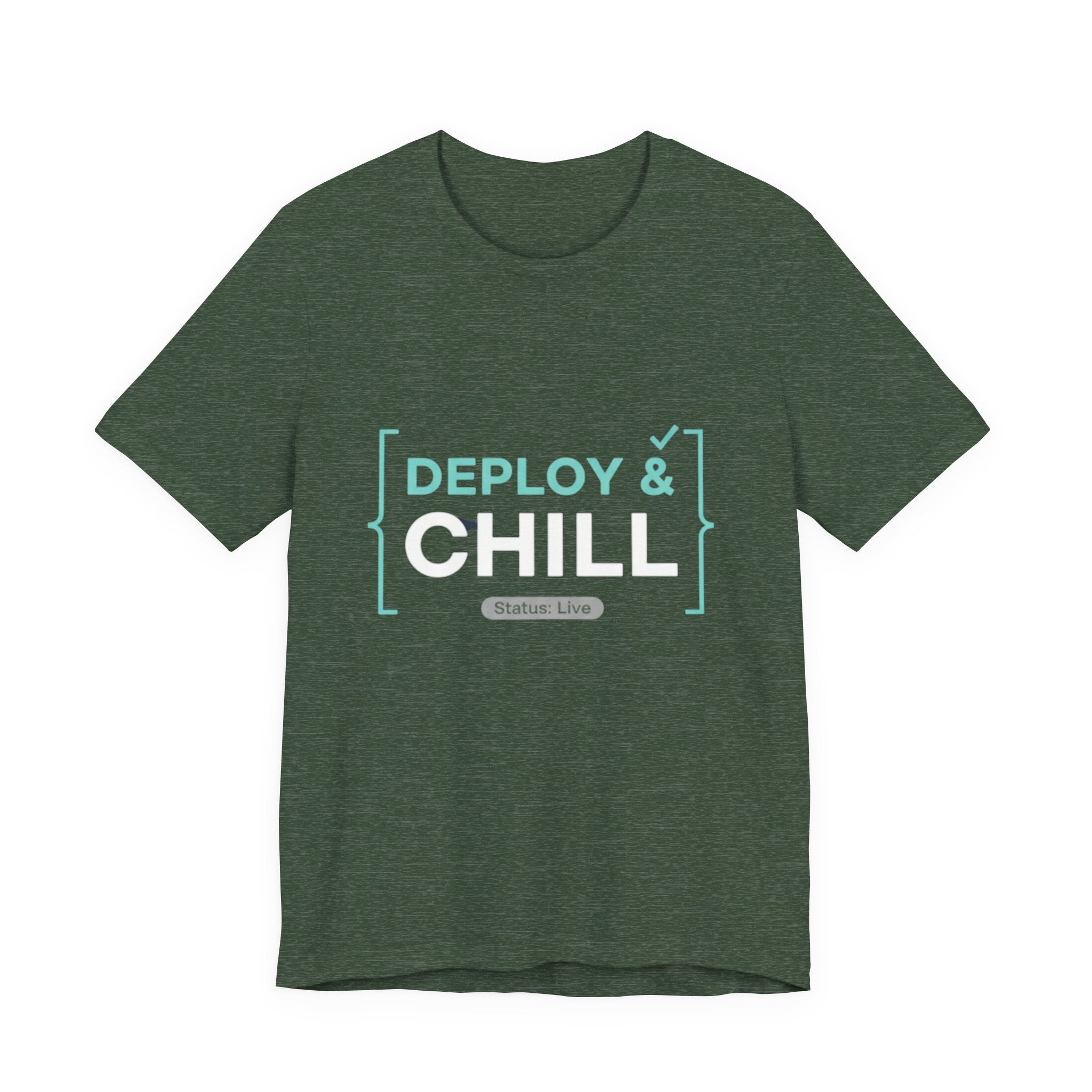 Deploy & Chill Tee — Military Deployment Relaxed Fit T-Shirt