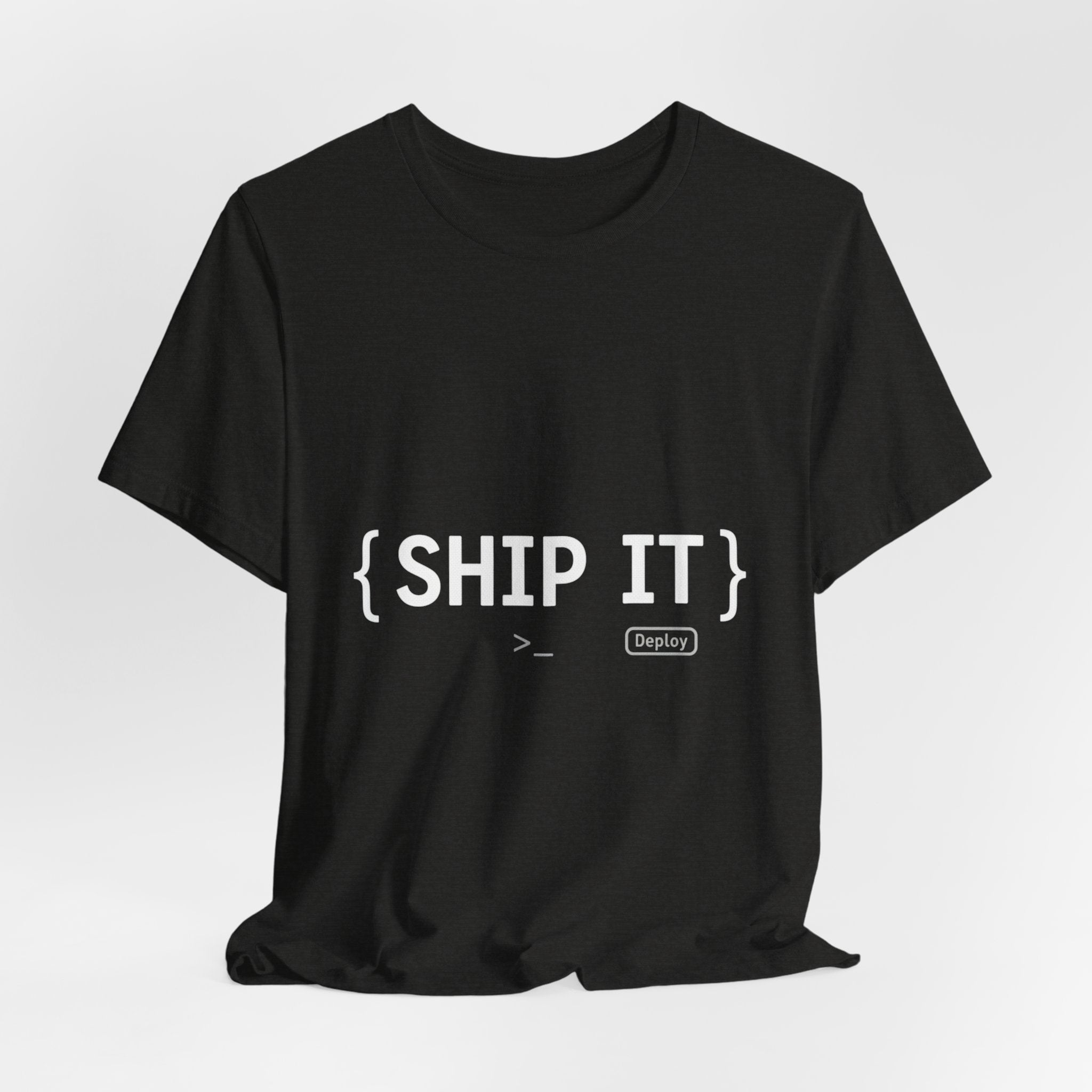 SHIP IT T-Shirt — Bold Graphic 'SHIP IT' Tee for Shippers & Packagers