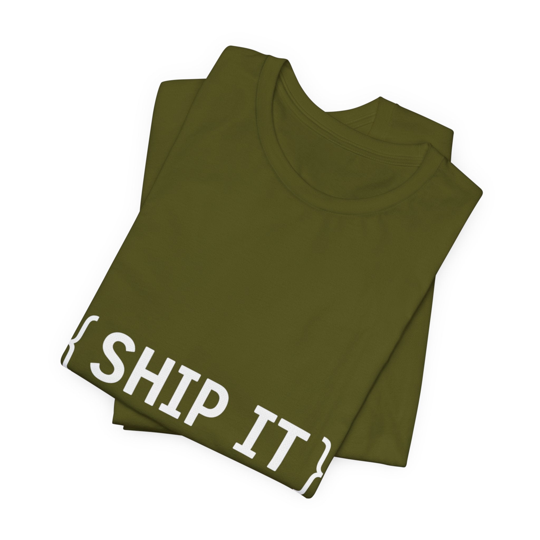 SHIP IT T-Shirt — Bold Graphic 'SHIP IT' Tee for Shippers & Packagers