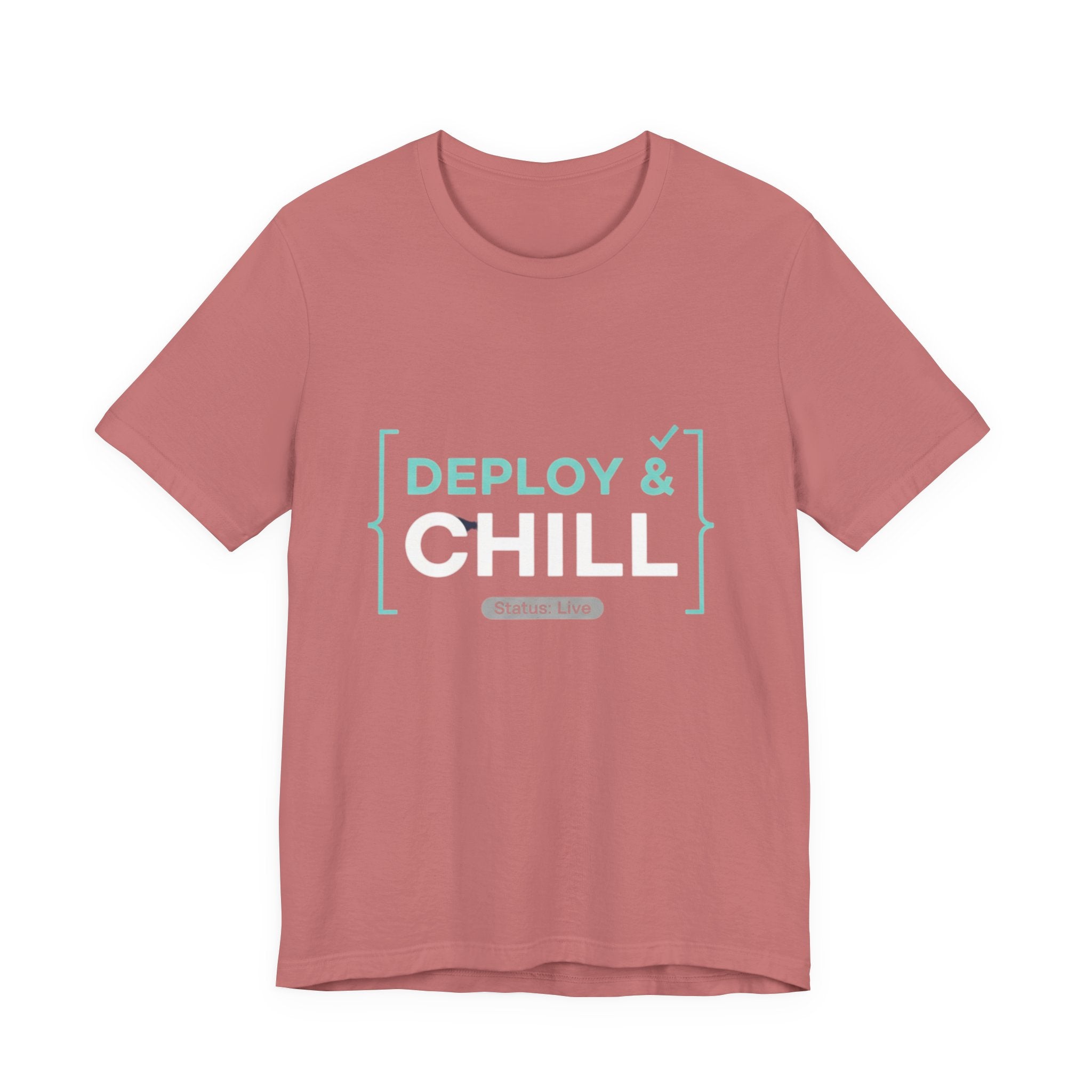 Deploy & Chill Tee — Military Deployment Relaxed Fit T-Shirt