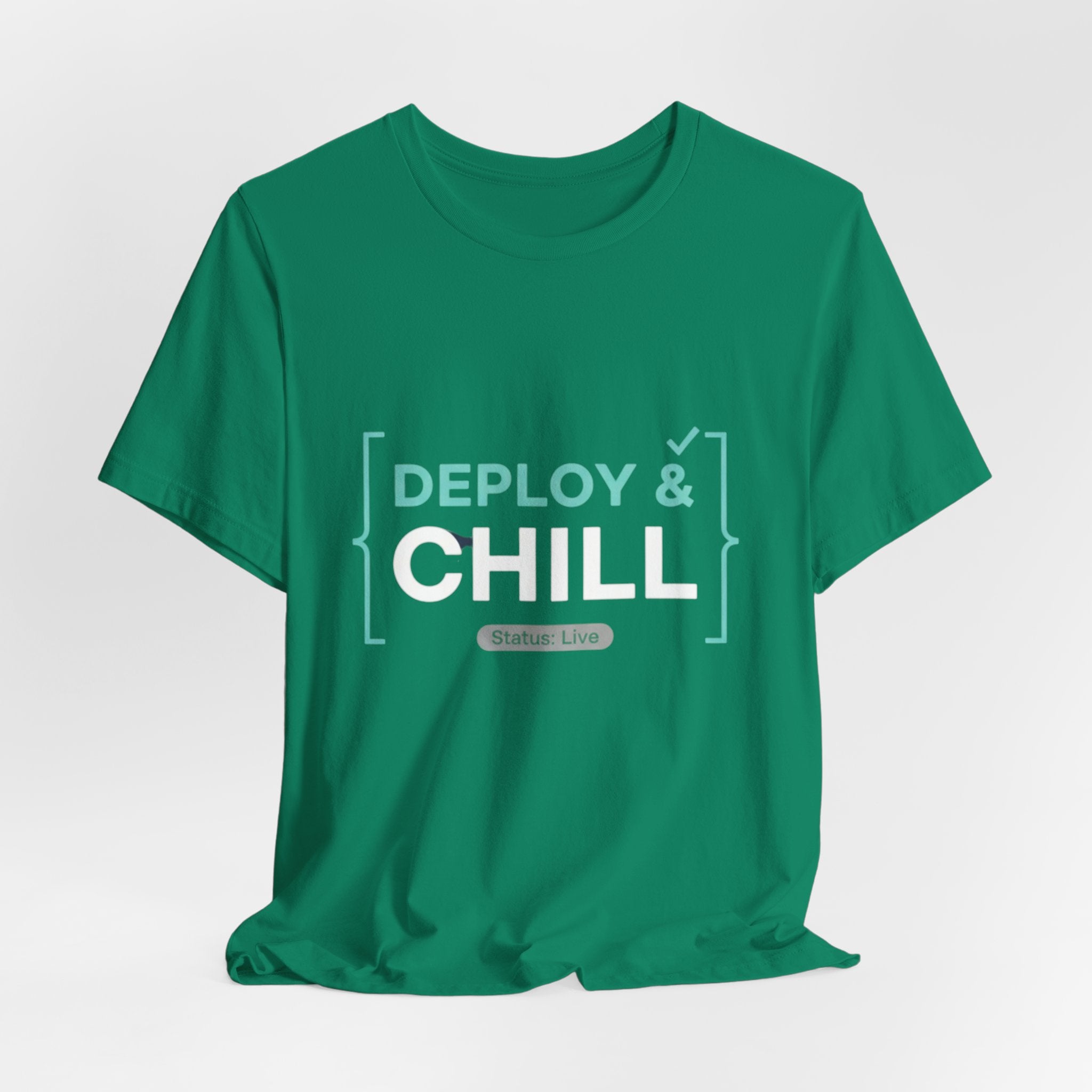 Deploy & Chill Tee — Military Deployment Relaxed Fit T-Shirt