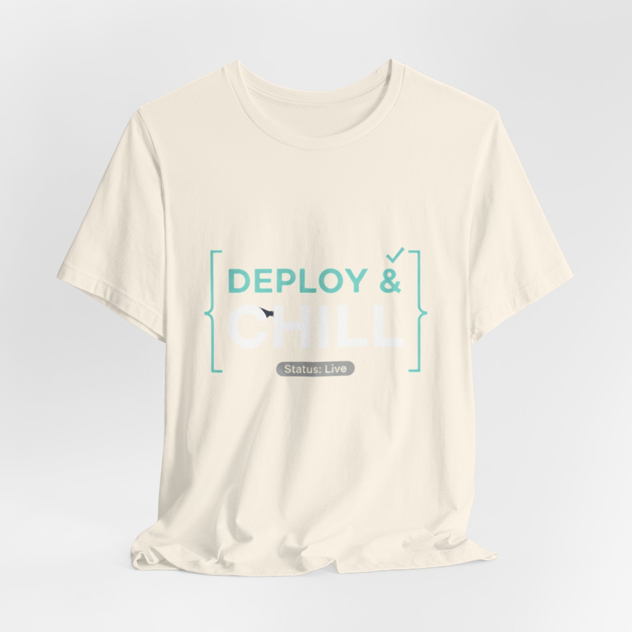 Deploy & Chill Tee — Military Deployment Relaxed Fit T-Shirt