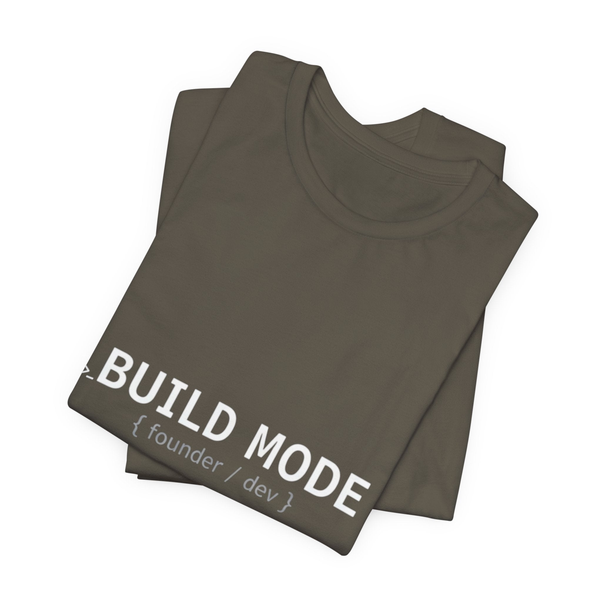 BUILD MODE Tee — Motivational 'BUILD MODE' Graphic T-Shirt