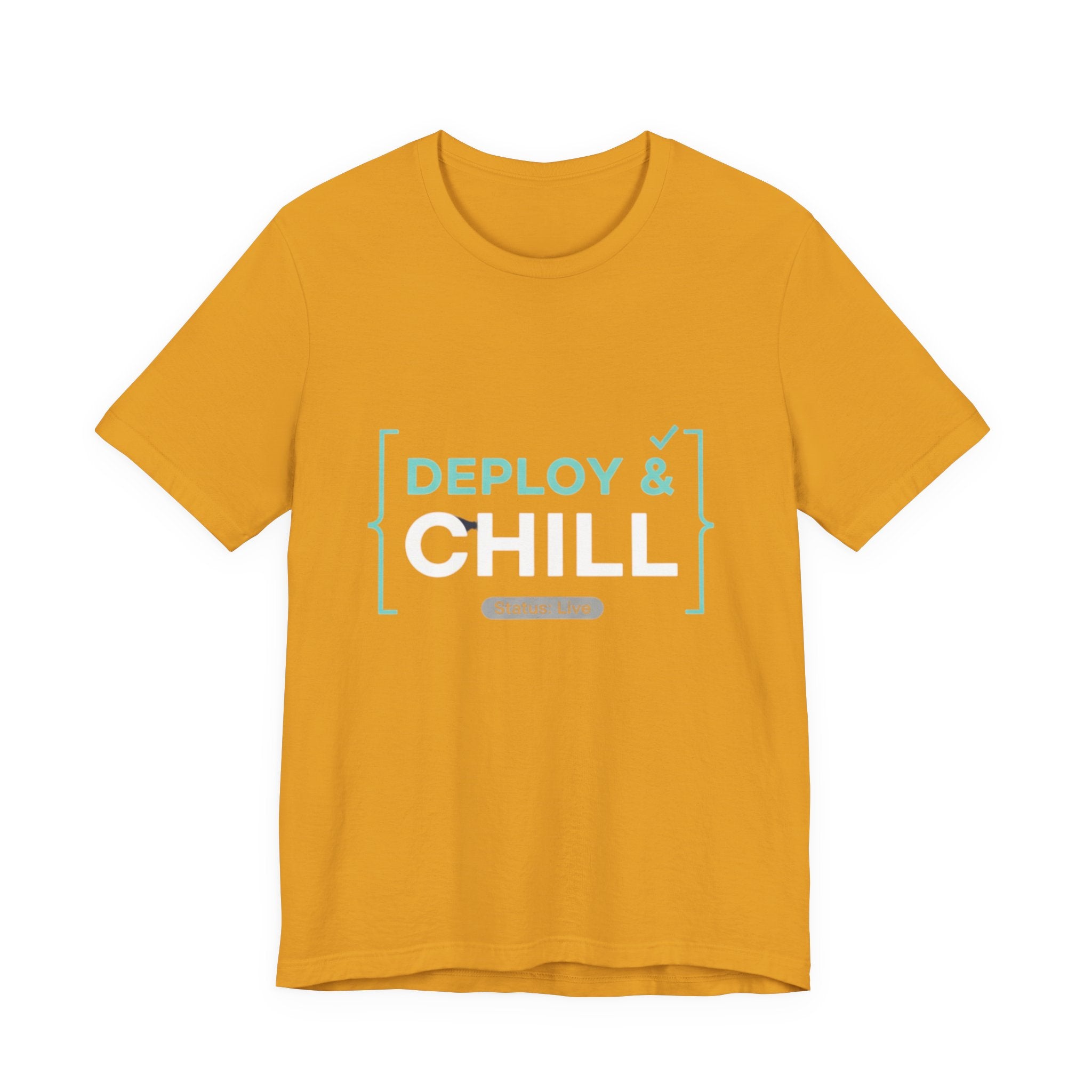 Deploy & Chill Tee — Military Deployment Relaxed Fit T-Shirt