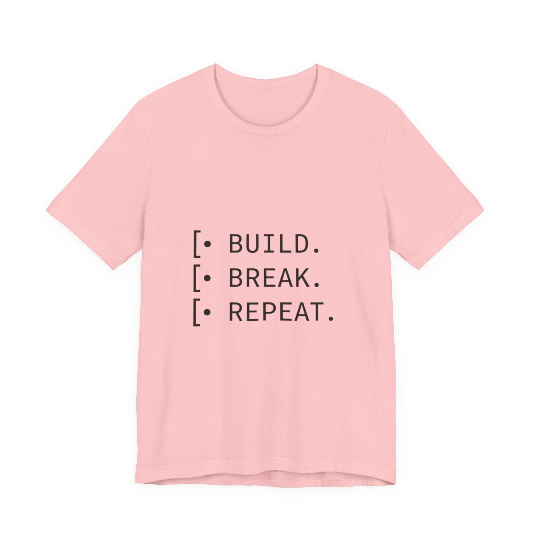 Software Dev Cycle Tee — Build, Break, Rebuild