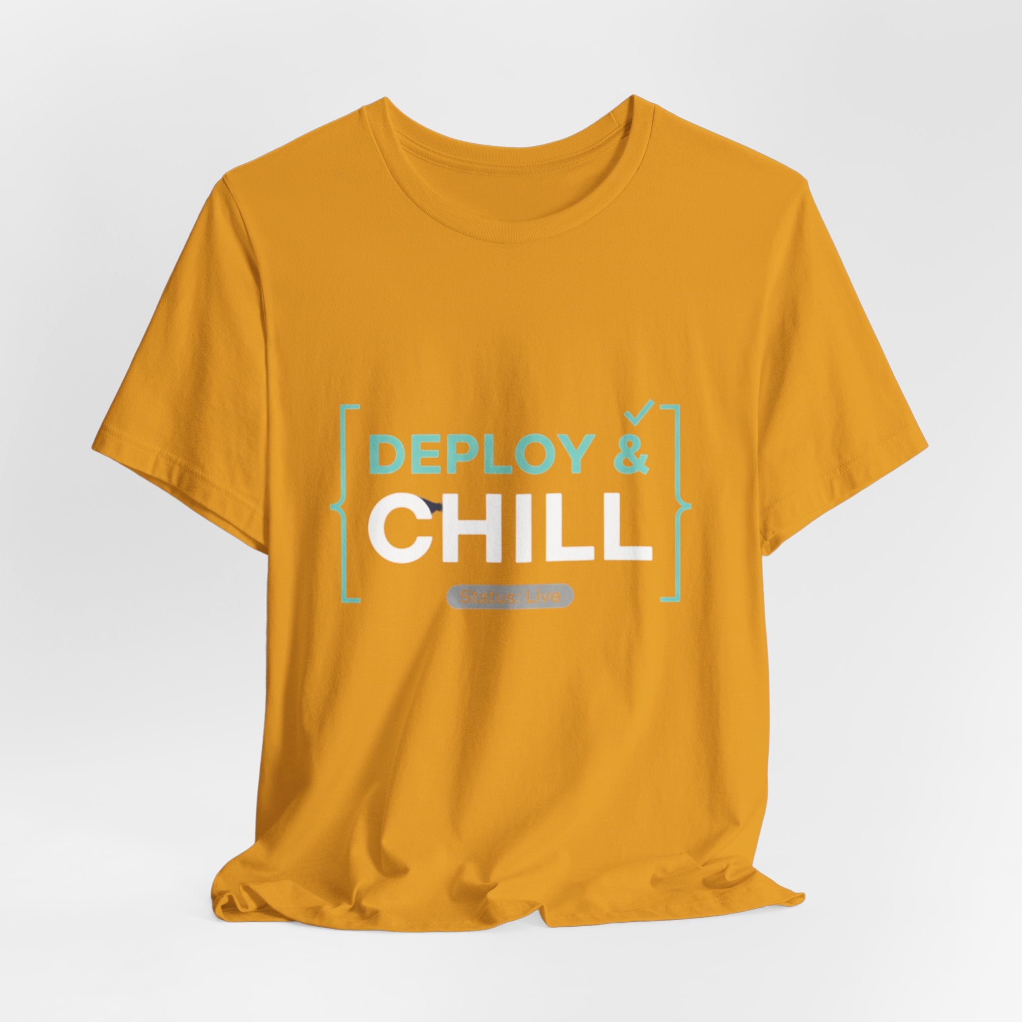 Deploy & Chill Tee — Military Deployment Relaxed Fit T-Shirt