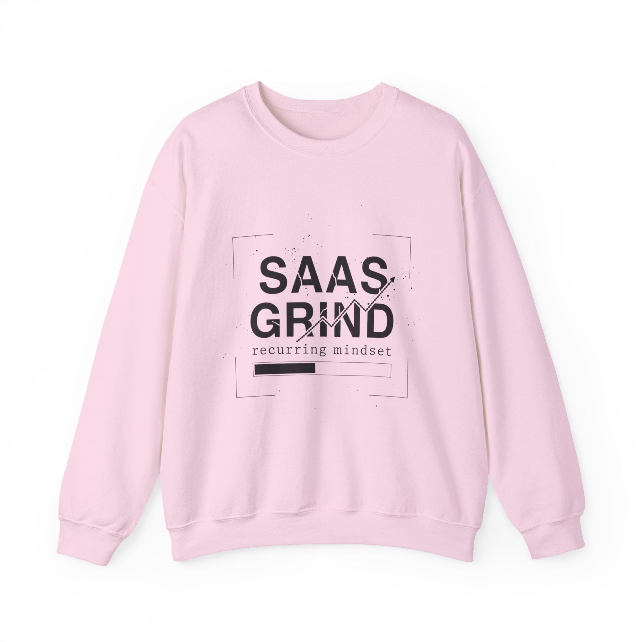 SAAS GRIND Sweatshirt — Hustle-Focused Crewneck for SaaS Founders