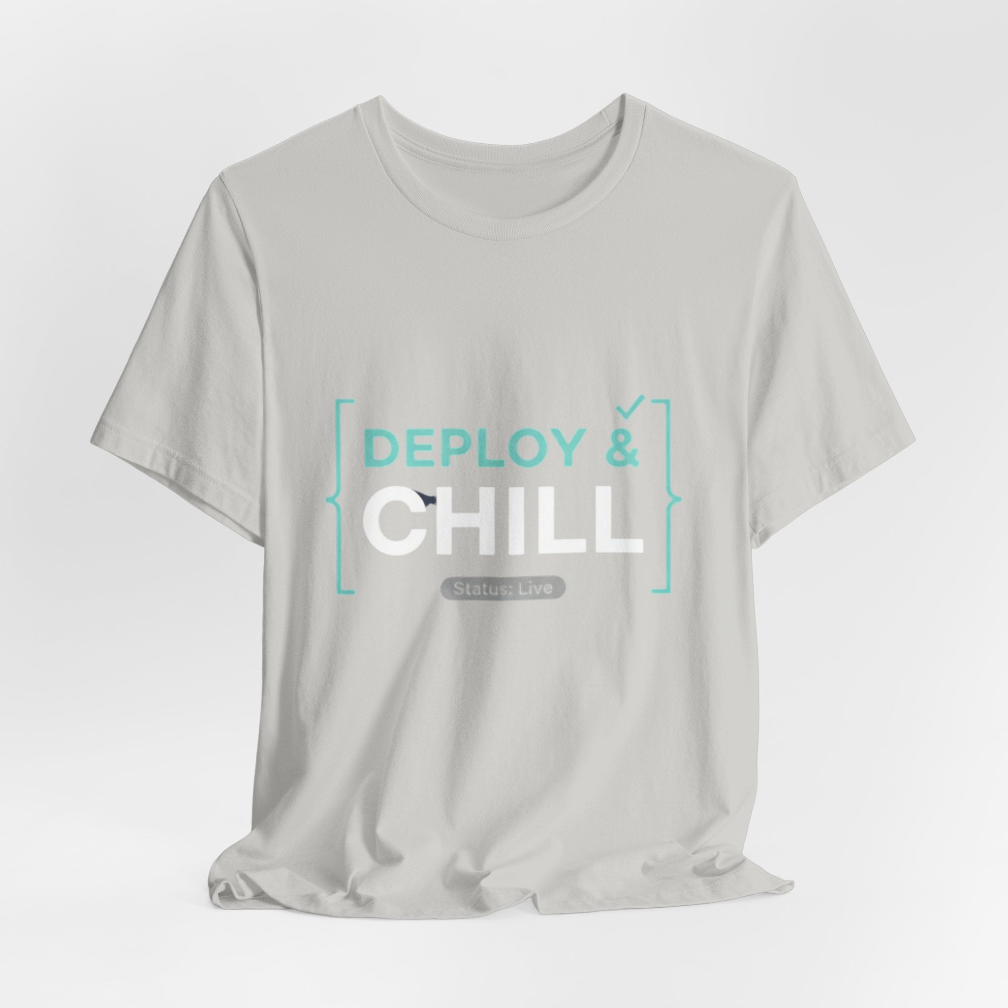 Deploy & Chill Tee — Military Deployment Relaxed Fit T-Shirt