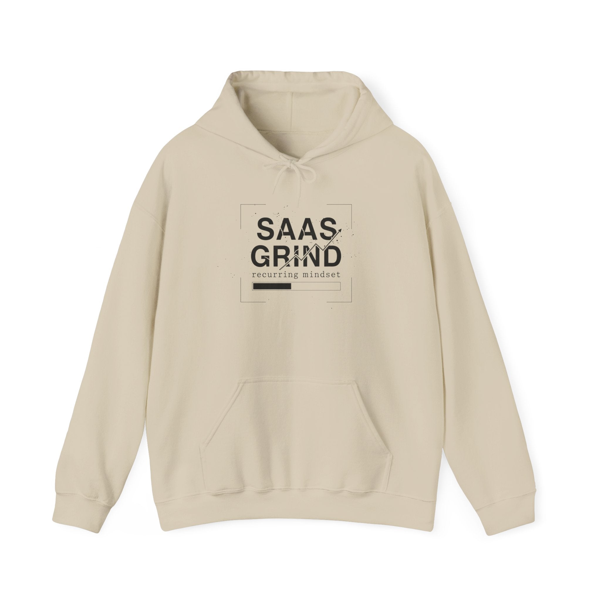 SAAS GRIND Hoodie — Hustle-Focused Sweatshirt for SaaS Founders & Builders