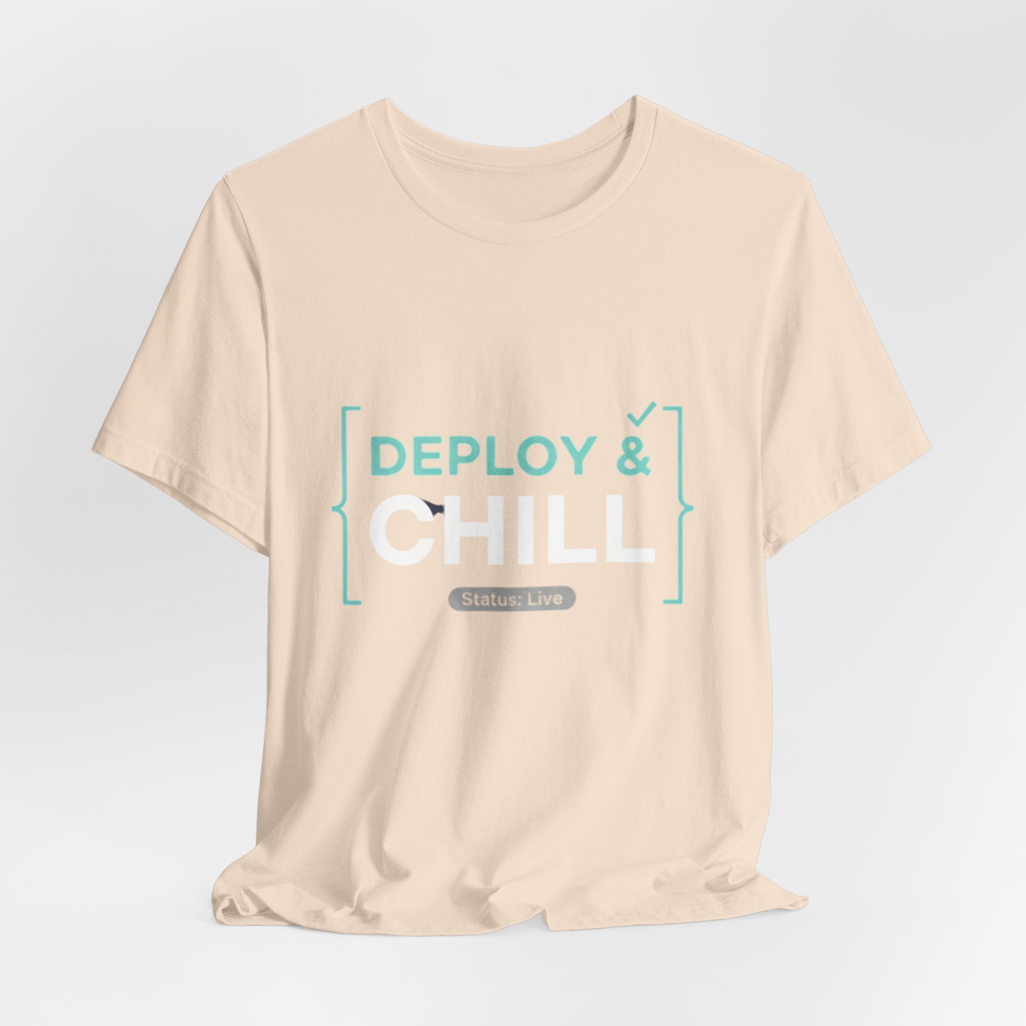 Deploy & Chill Tee — Military Deployment Relaxed Fit T-Shirt