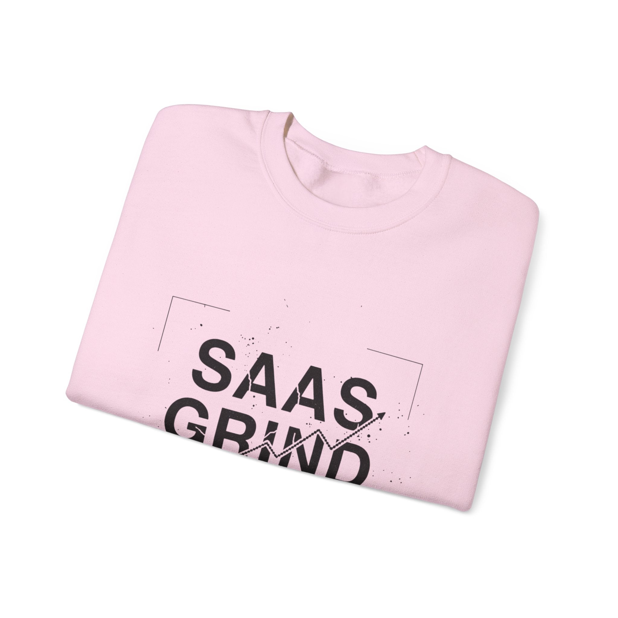 SAAS GRIND Sweatshirt — Hustle-Focused Crewneck for SaaS Founders