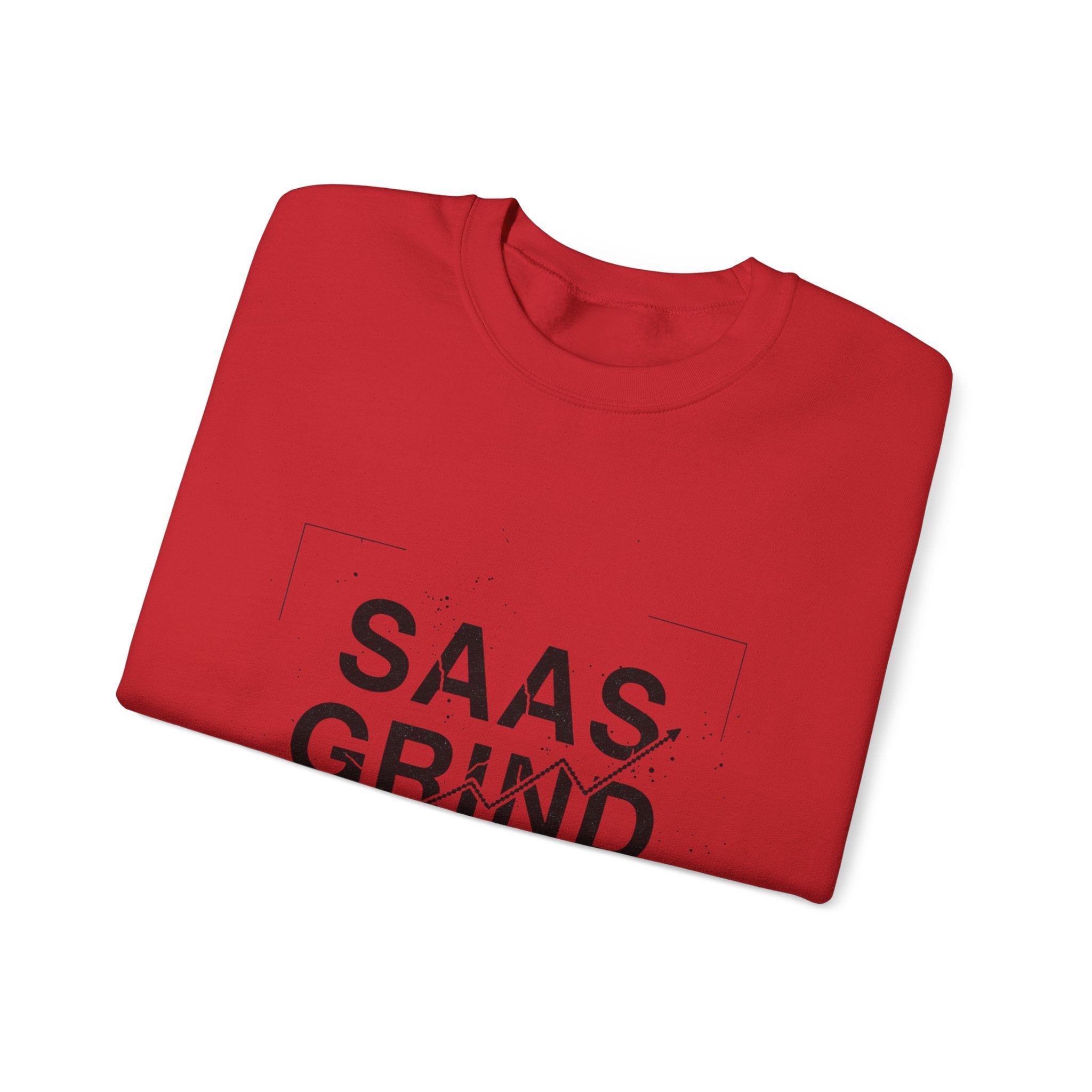 SAAS GRIND Sweatshirt — Hustle-Focused Crewneck for SaaS Founders
