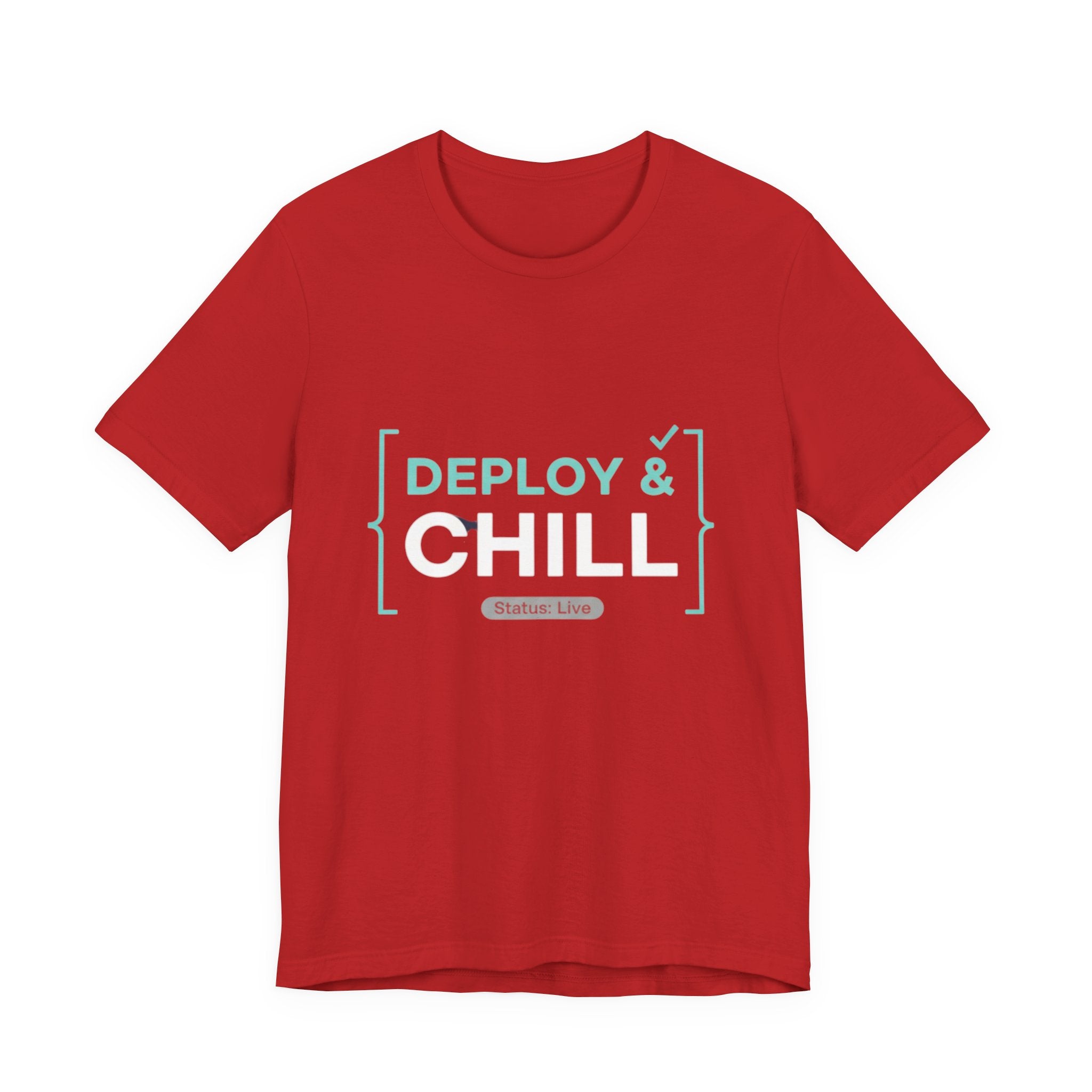 Deploy & Chill Tee — Military Deployment Relaxed Fit T-Shirt