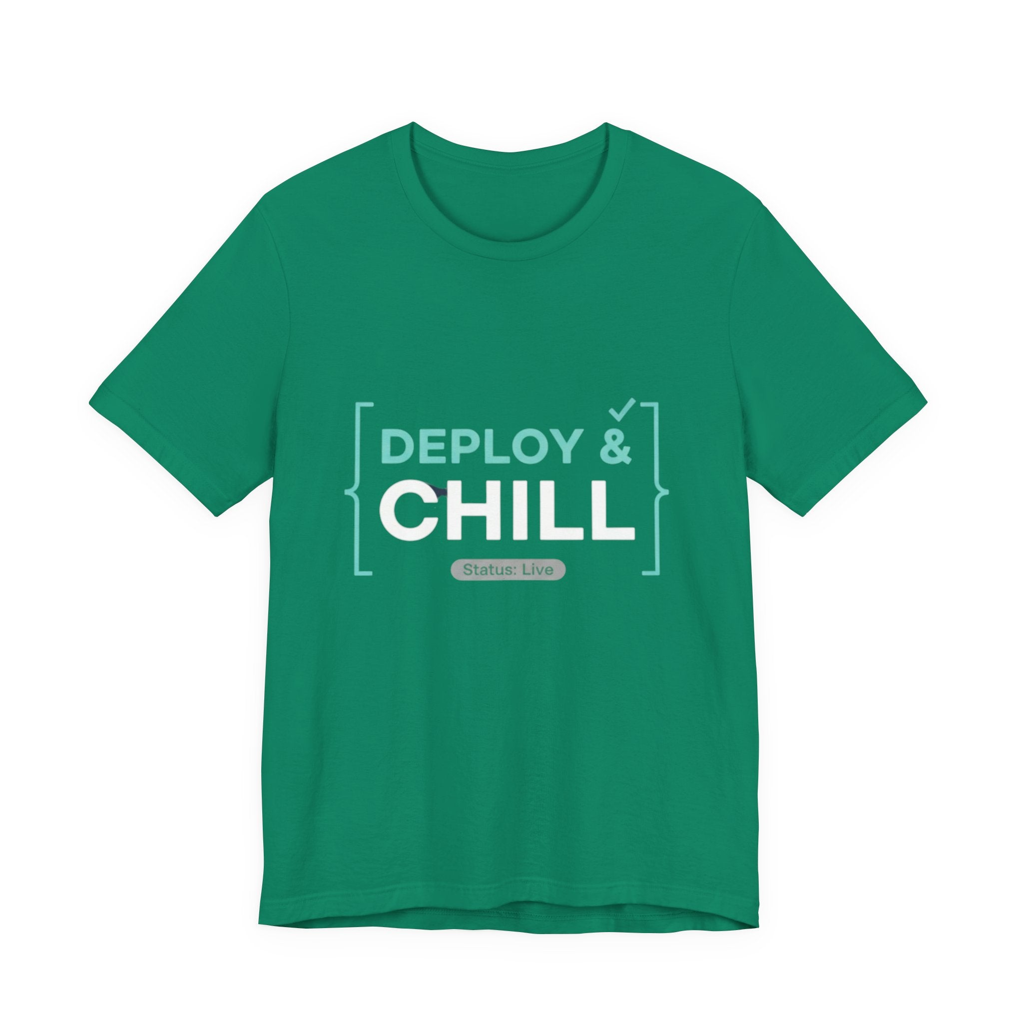 Deploy & Chill Tee — Military Deployment Relaxed Fit T-Shirt