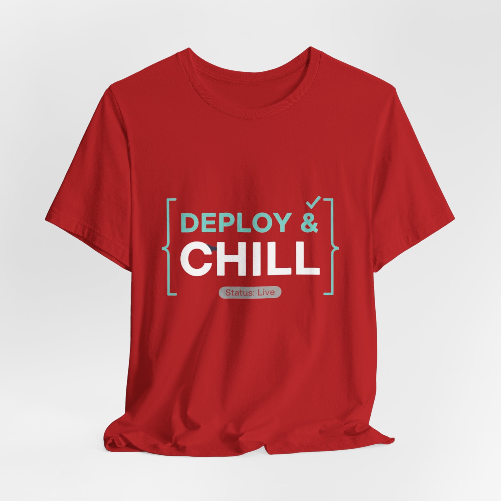 Deploy & Chill Tee — Military Deployment Relaxed Fit T-Shirt