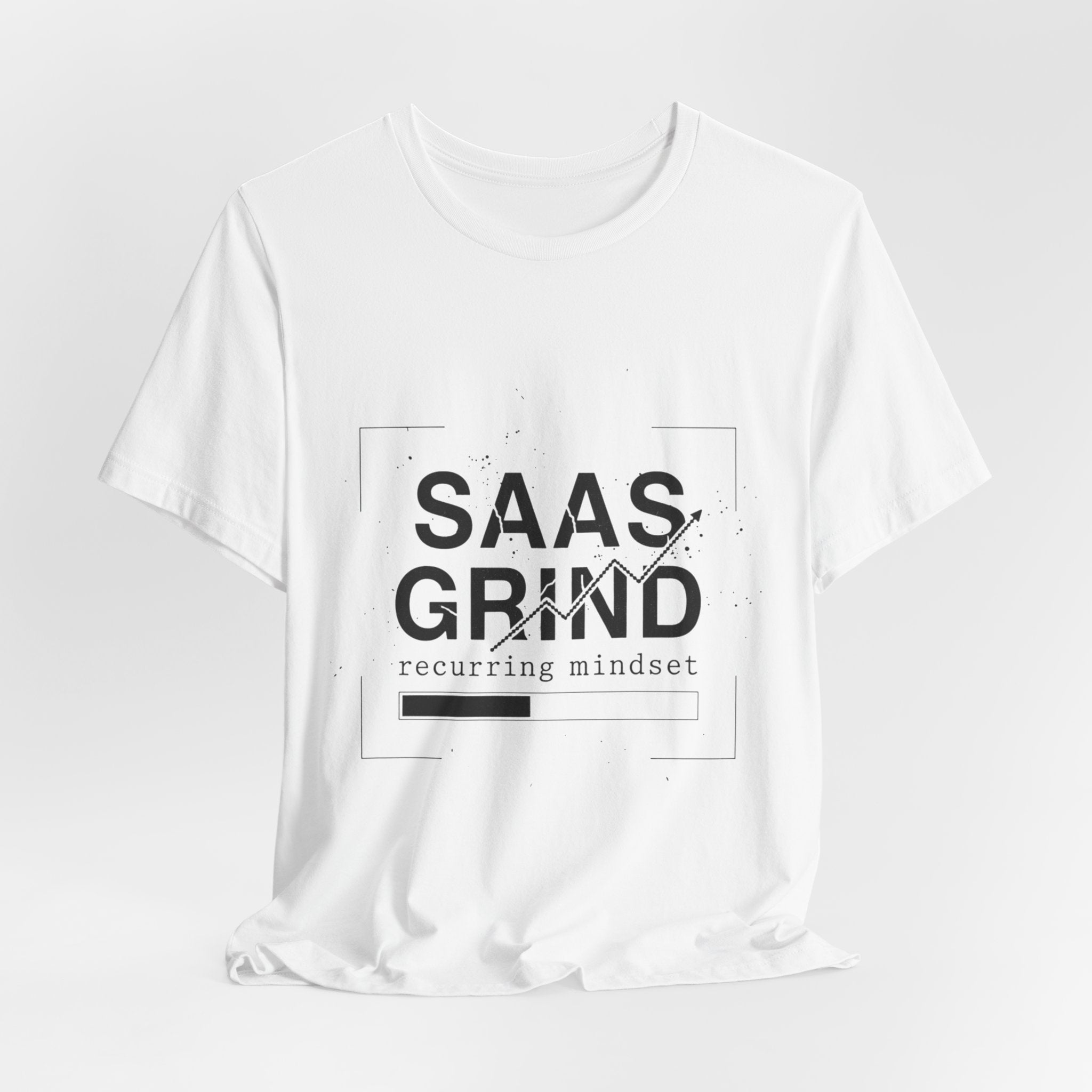 SAAS GRIND Tee — Hustle-Focused Shirt for SaaS Founders & Builders