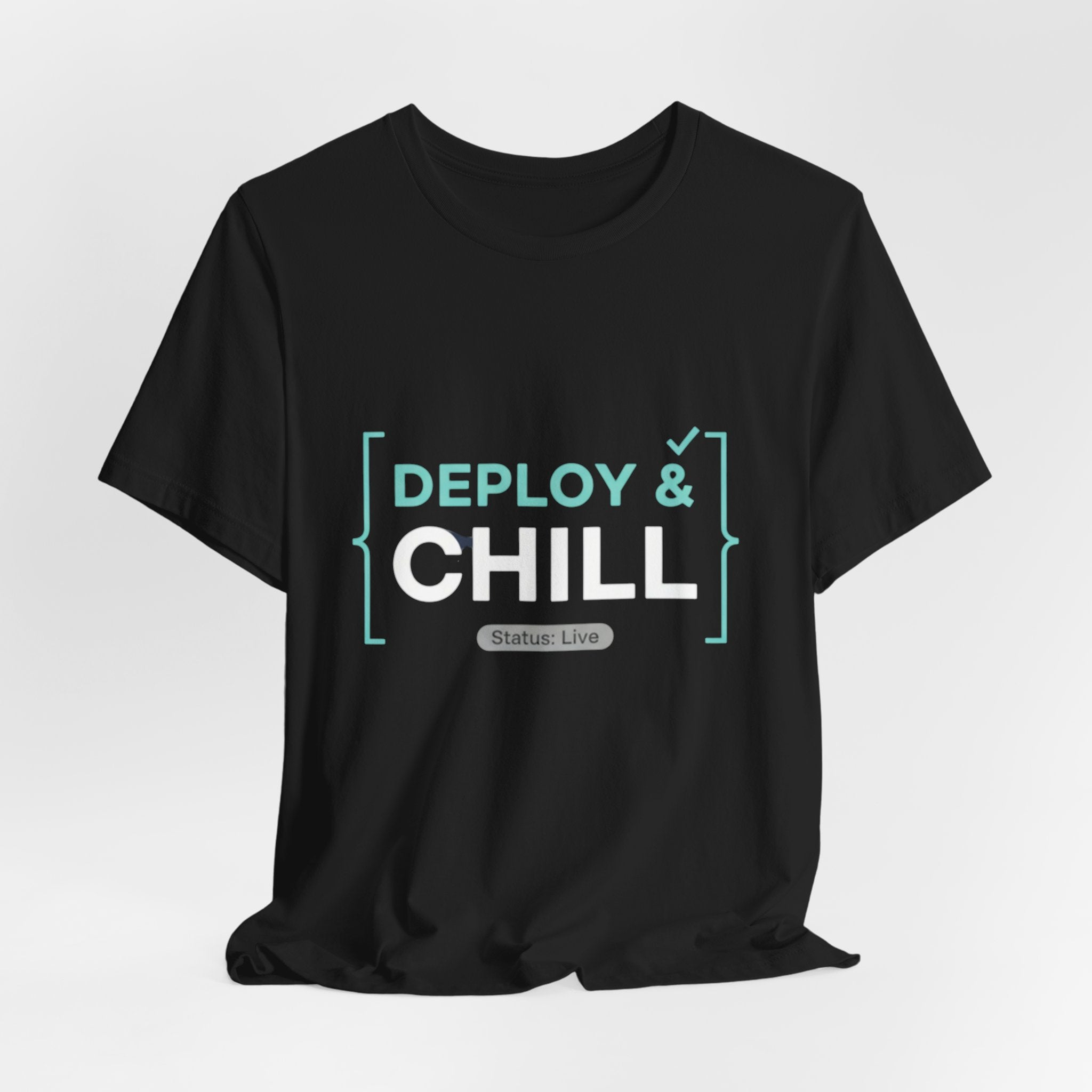 Deploy & Chill Tee — Military Deployment Relaxed Fit T-Shirt