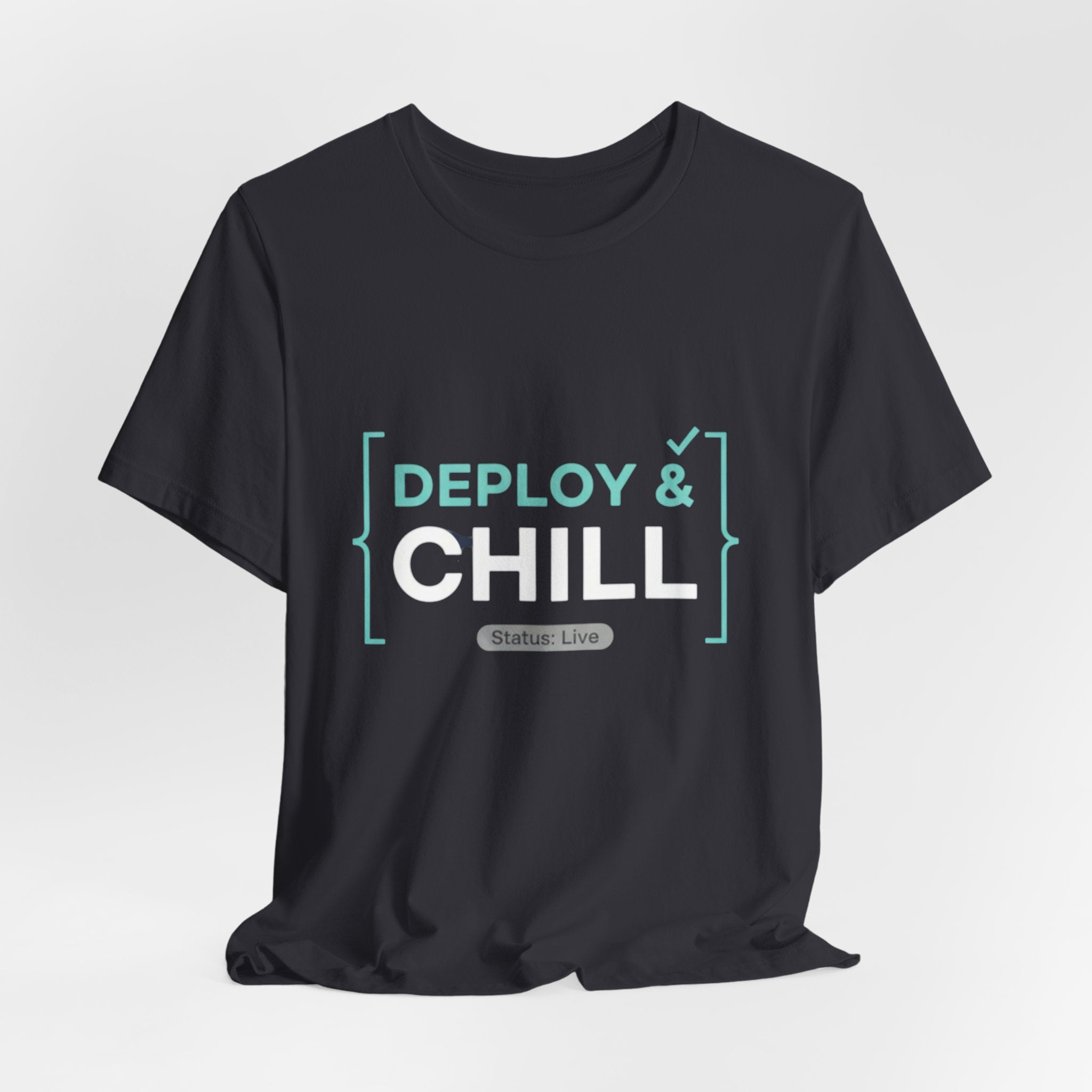 Deploy & Chill Tee — Military Deployment Relaxed Fit T-Shirt