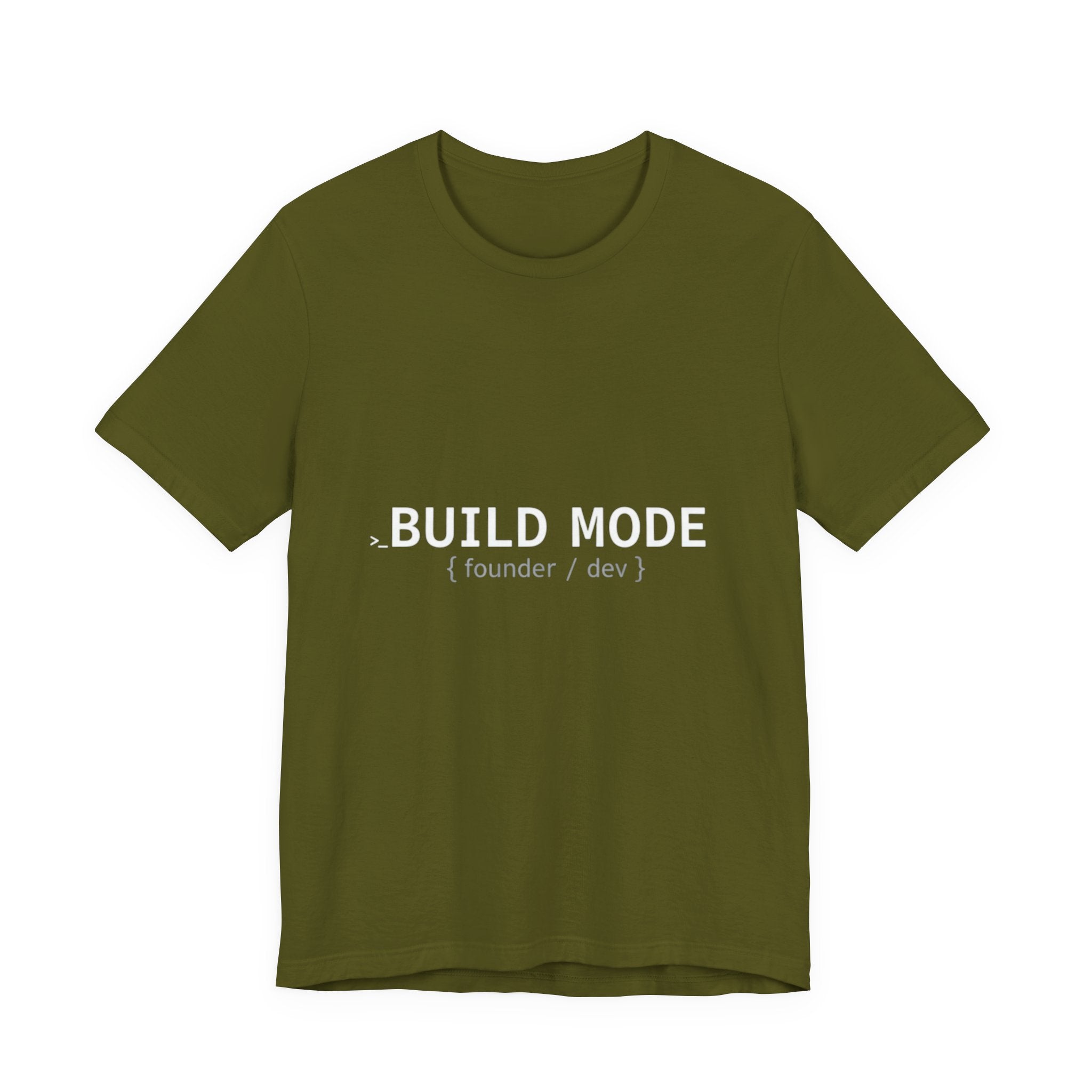 BUILD MODE Tee — Motivational 'BUILD MODE' Graphic T-Shirt