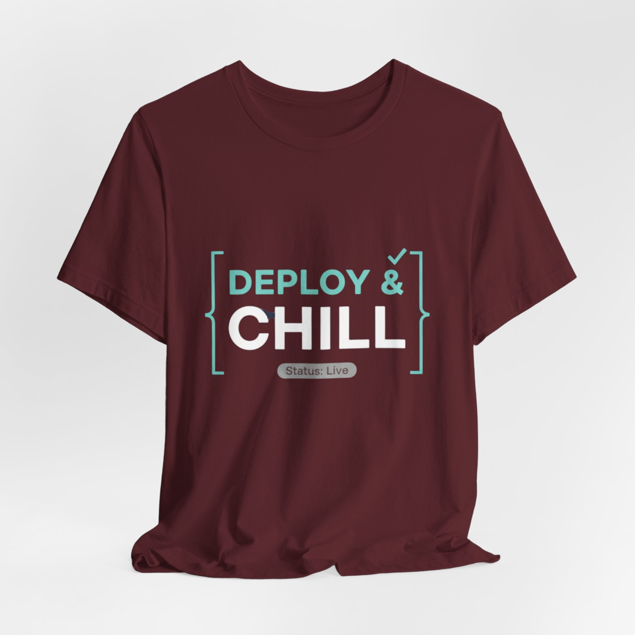 Deploy & Chill Tee — Military Deployment Relaxed Fit T-Shirt