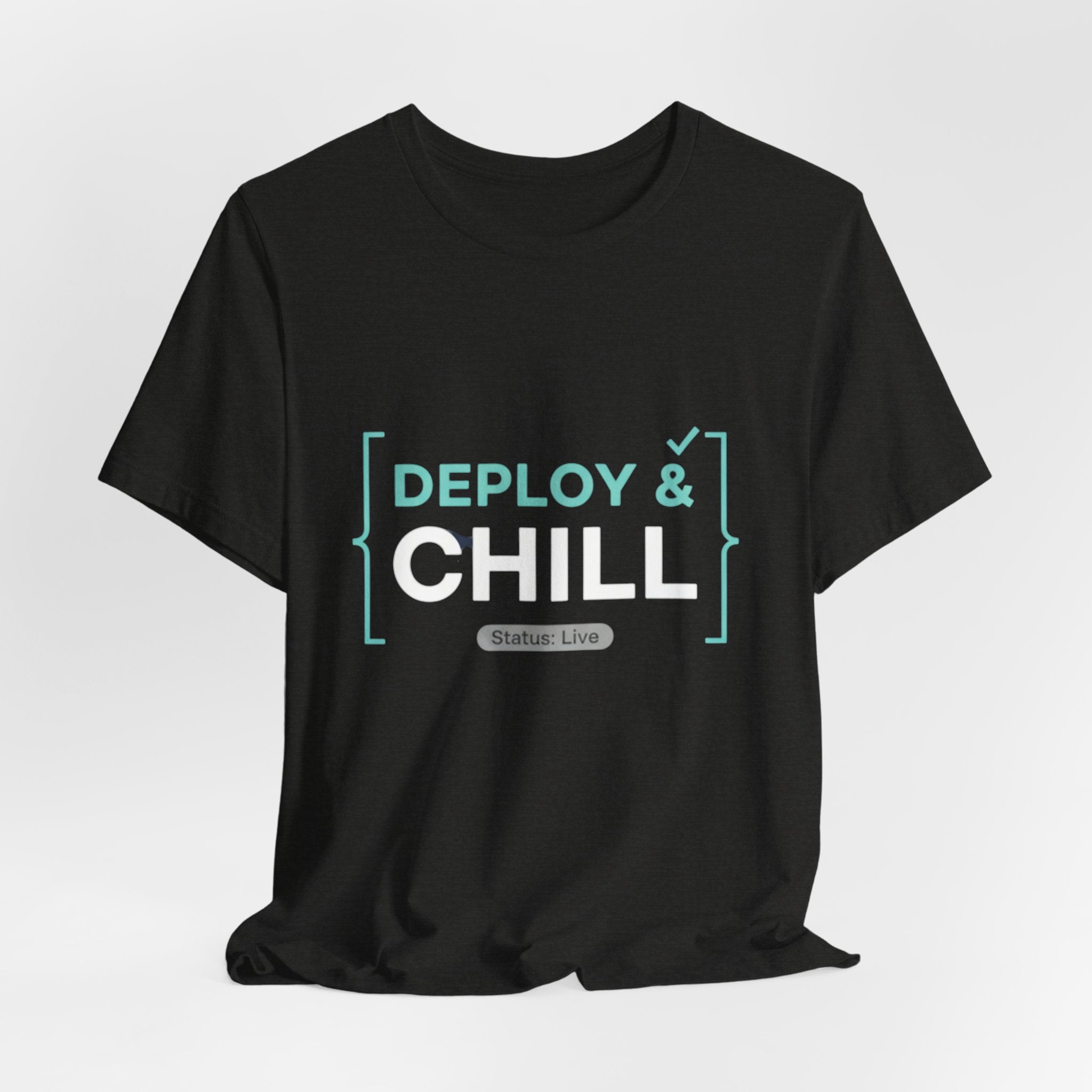 Deploy & Chill Tee — Military Deployment Relaxed Fit T-Shirt