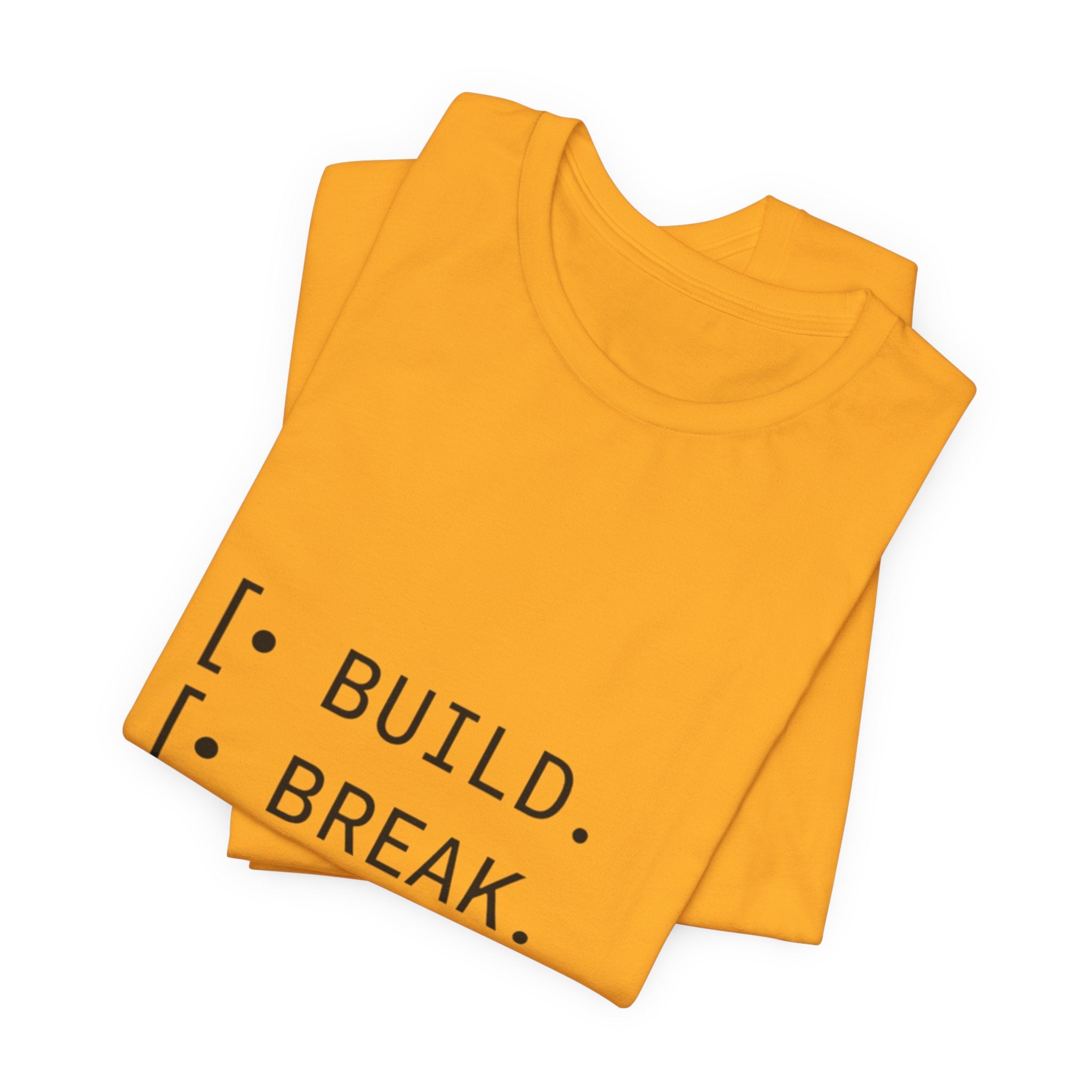 Software Dev Cycle Tee — Build, Break, Rebuild