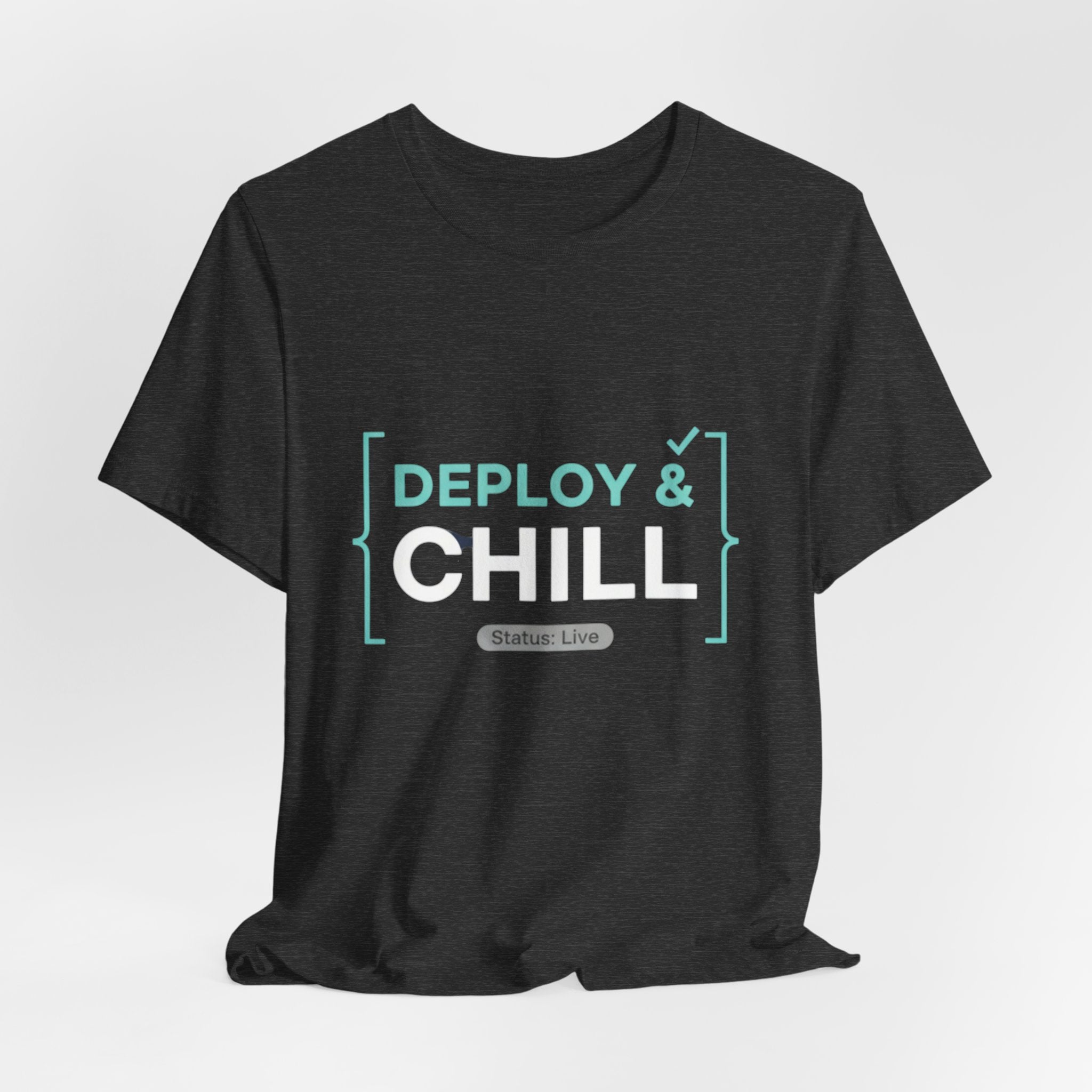 Deploy & Chill Tee — Military Deployment Relaxed Fit T-Shirt