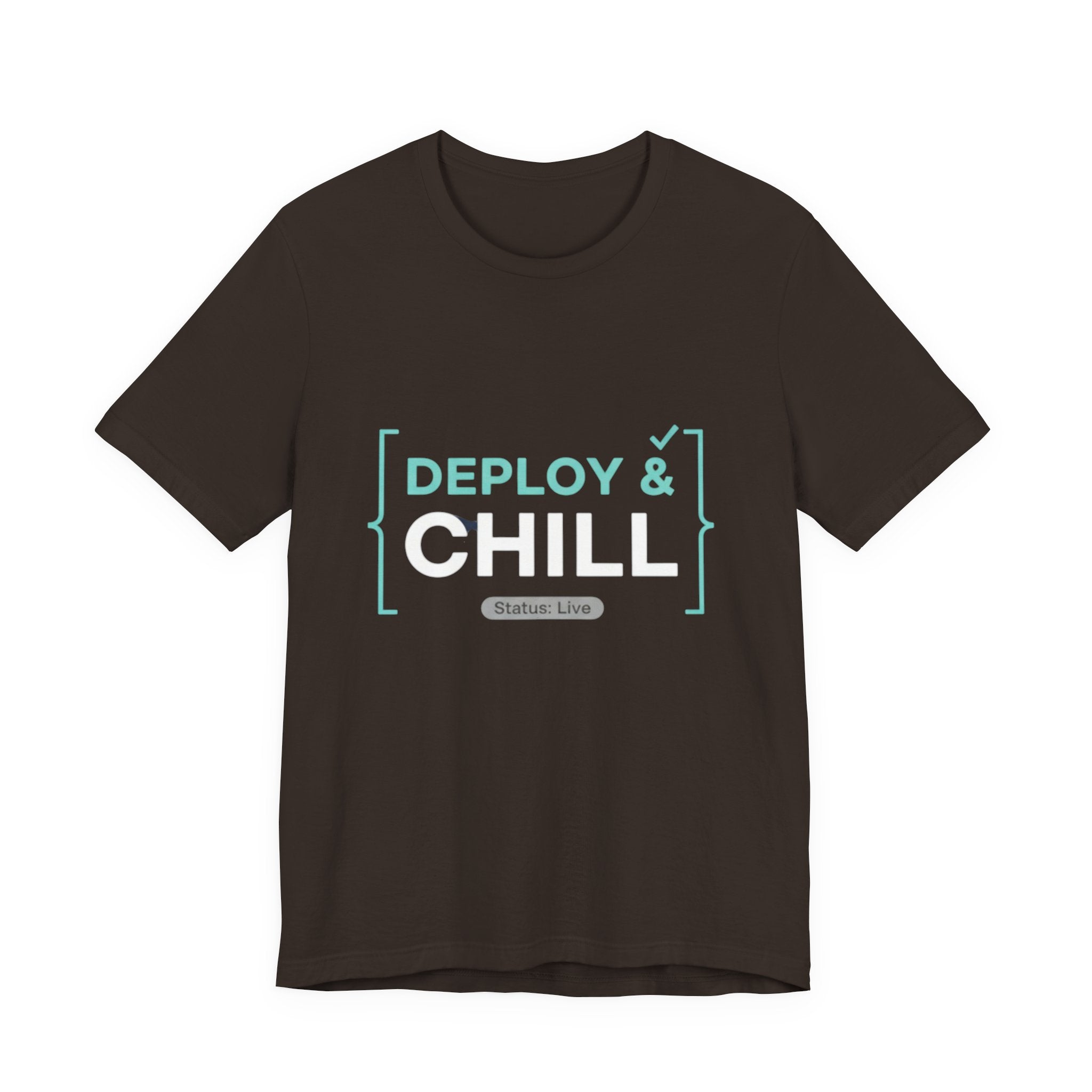 Deploy & Chill Tee — Military Deployment Relaxed Fit T-Shirt