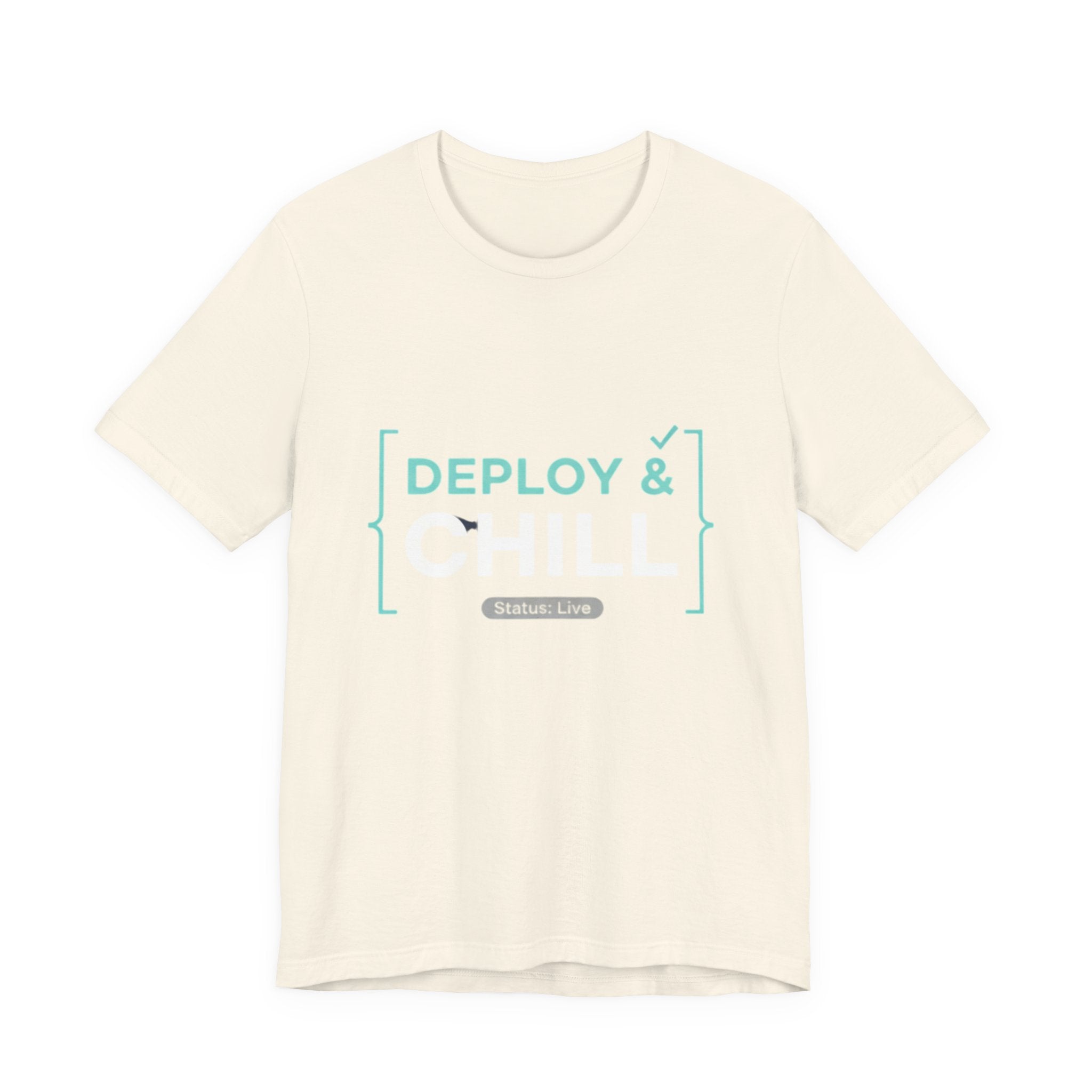 Deploy & Chill Tee — Military Deployment Relaxed Fit T-Shirt