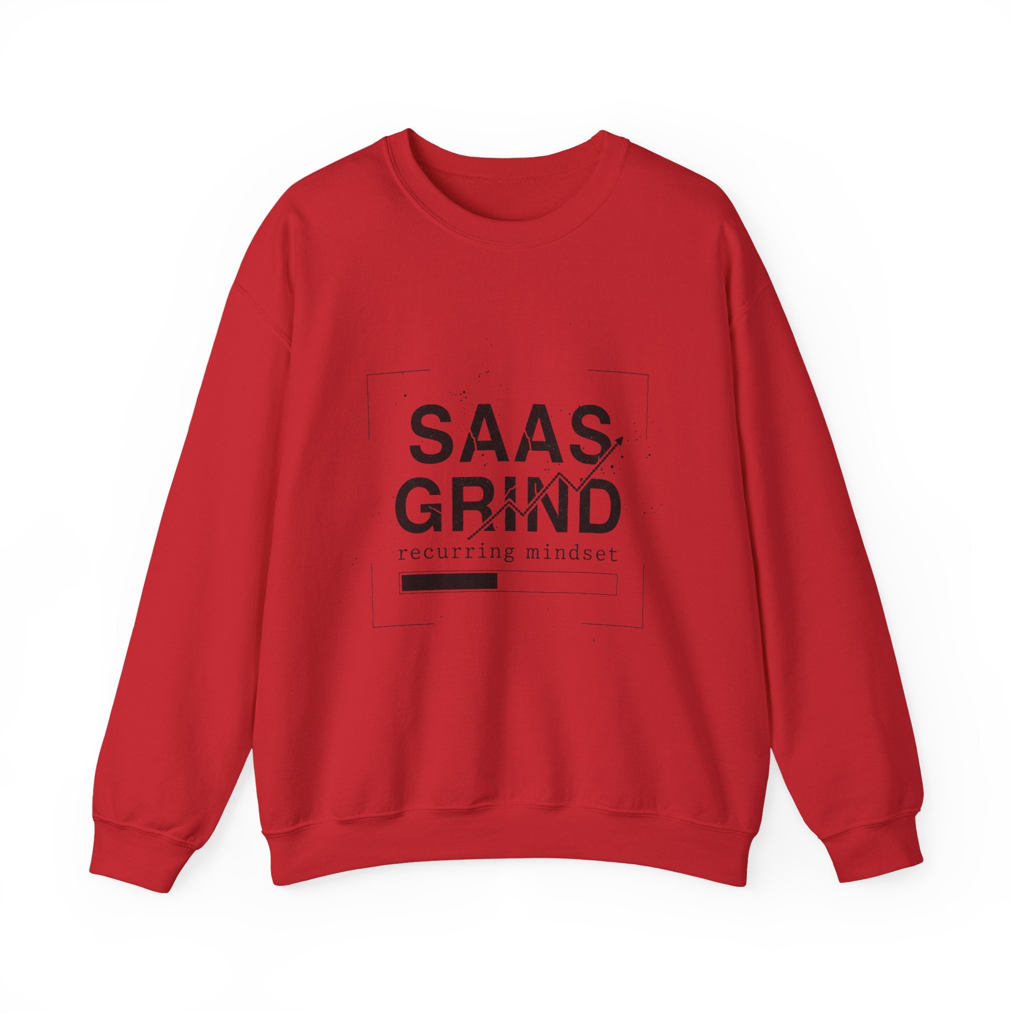 SAAS GRIND Sweatshirt — Hustle-Focused Crewneck for SaaS Founders
