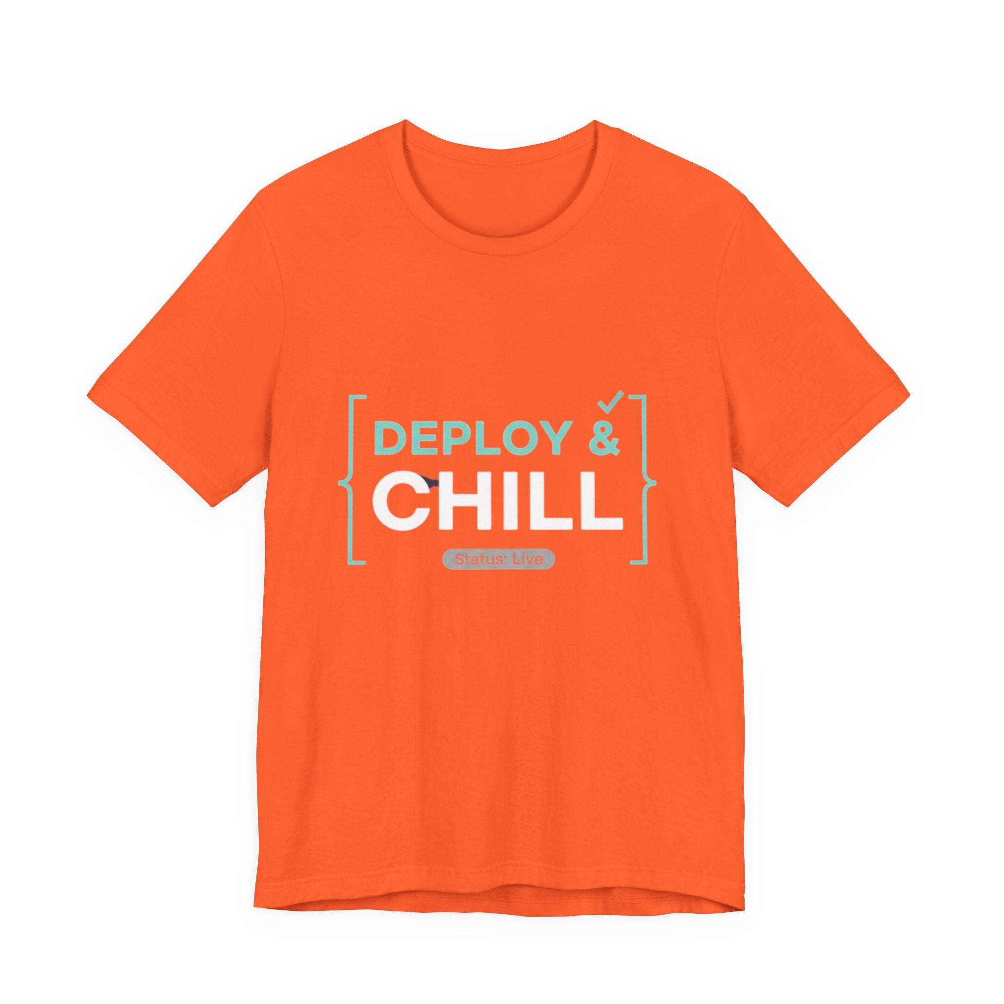 Deploy & Chill Tee — Military Deployment Relaxed Fit T-Shirt