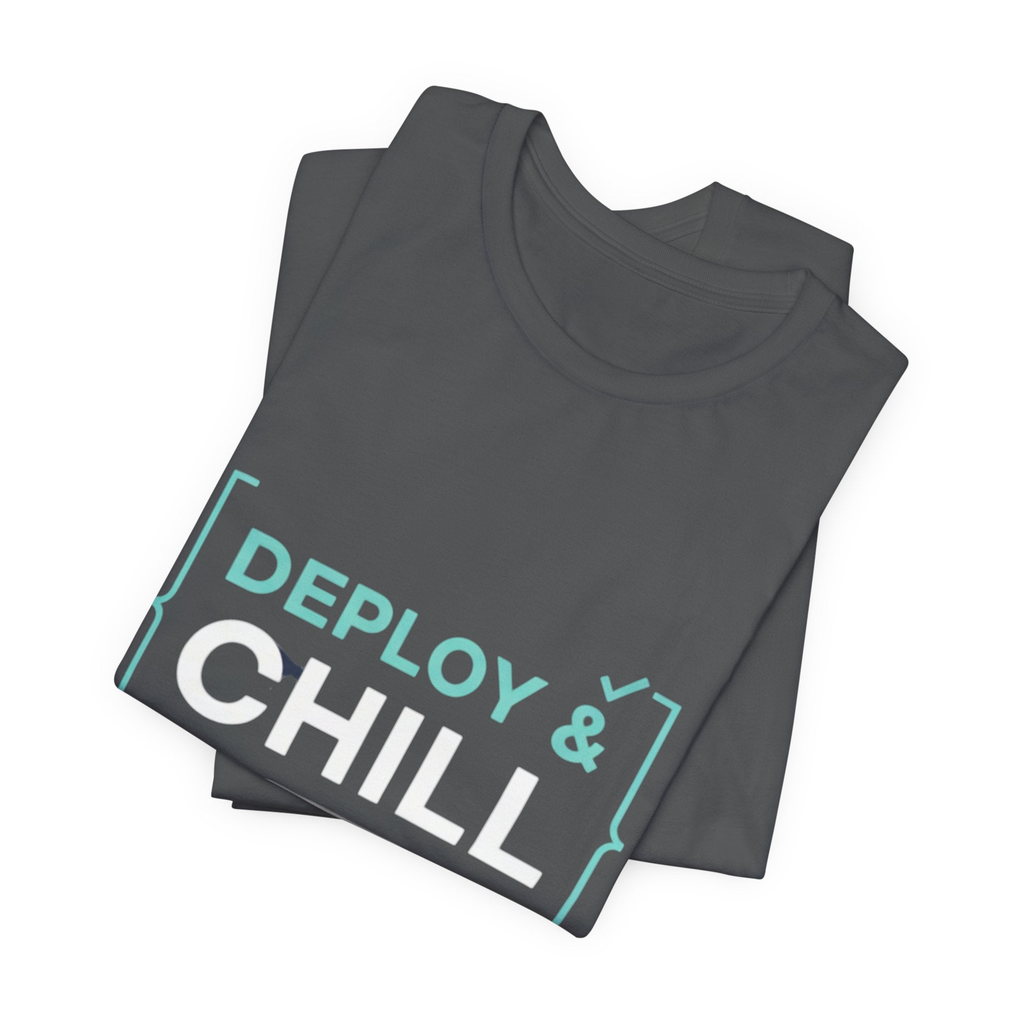 Deploy & Chill Tee — Military Deployment Relaxed Fit T-Shirt