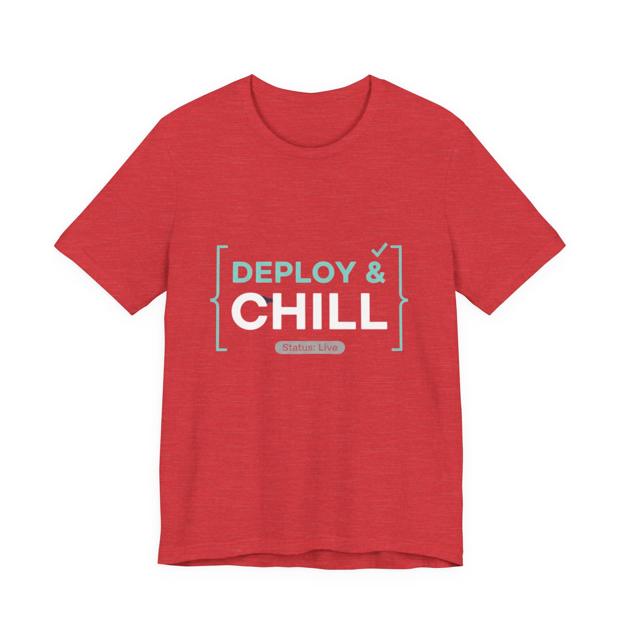 Deploy & Chill Tee — Military Deployment Relaxed Fit T-Shirt