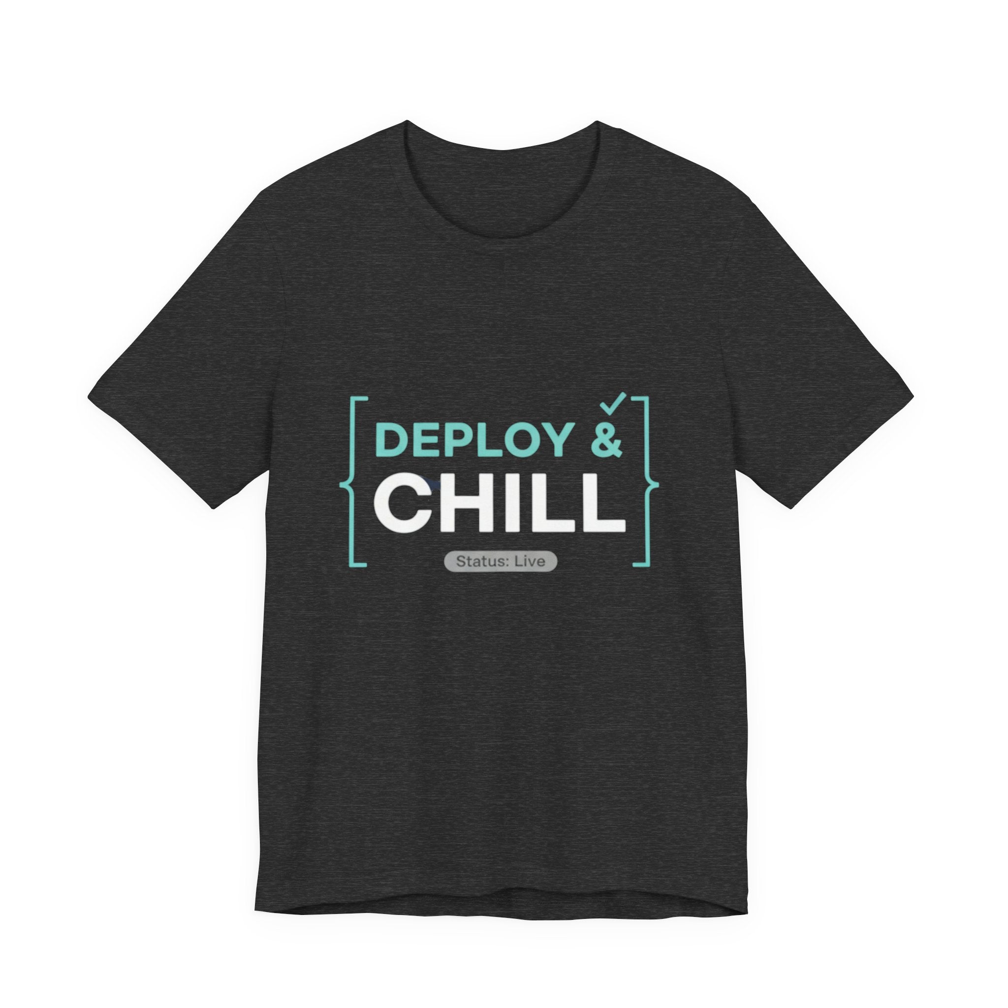 Deploy & Chill Tee — Military Deployment Relaxed Fit T-Shirt